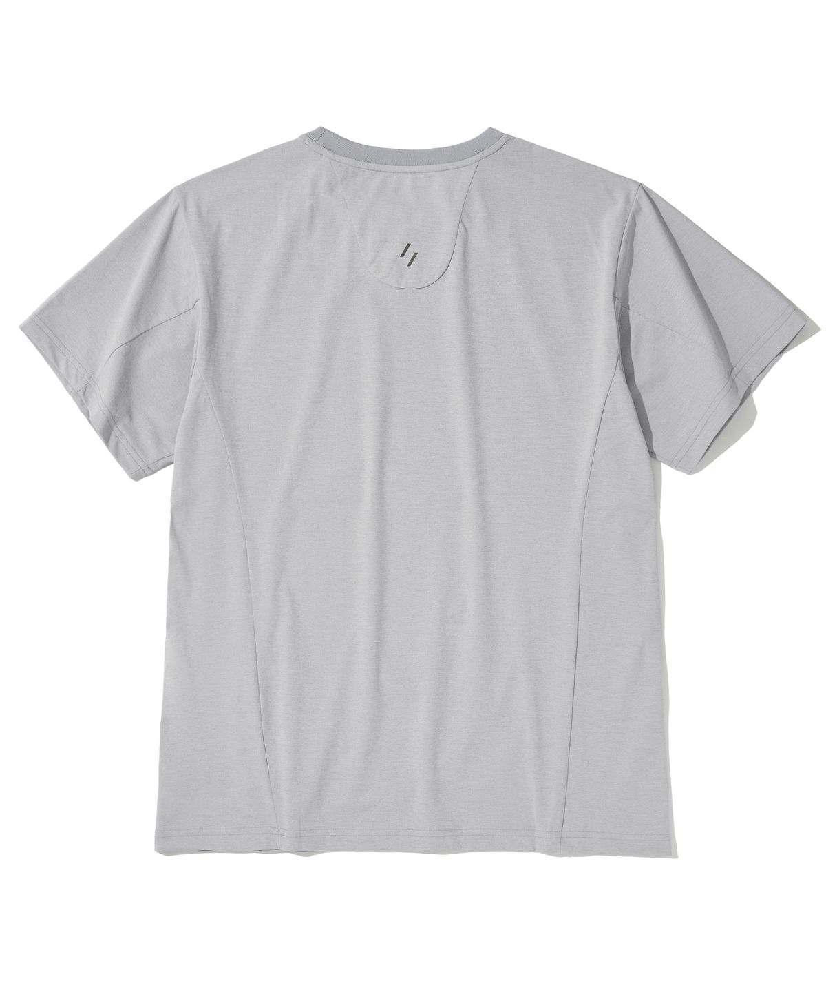 웰터 익스페리먼트(WELTER EXPERIMENT) PRESPA T-SHIRT_LIGHT GRAY_WDT013