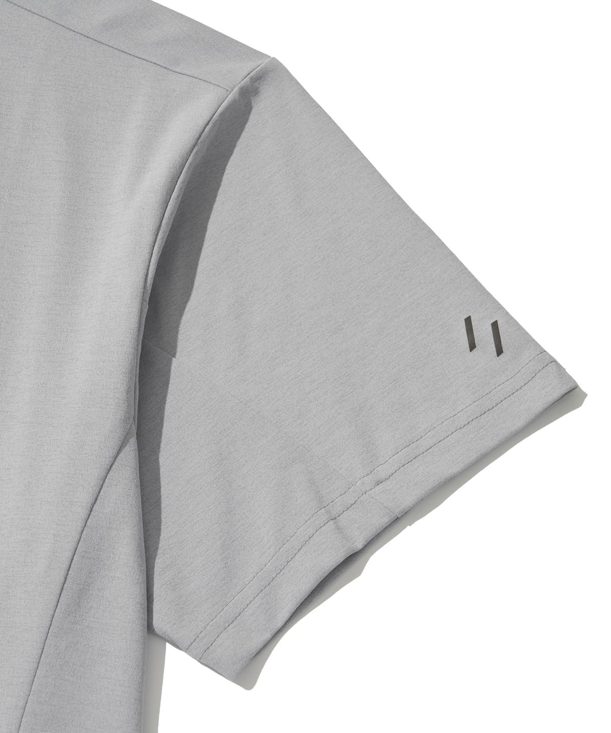 웰터 익스페리먼트(WELTER EXPERIMENT) PRESPA T-SHIRT_LIGHT GRAY_WDT013