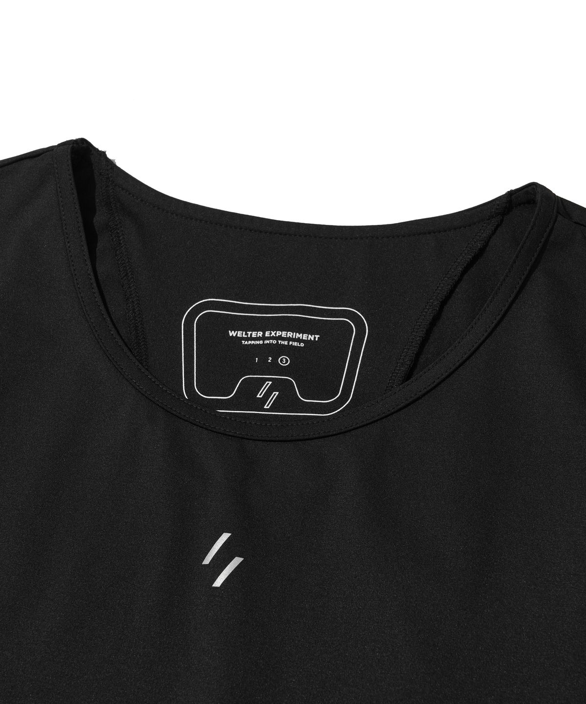 웰터 익스페리먼트(WELTER EXPERIMENT) ERIE SLEEVELESS_BLACK_WDT017