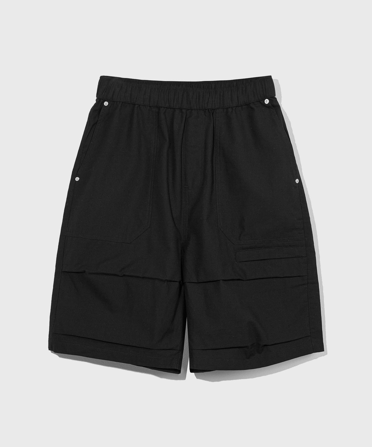 키뮤어(KIIMUIR) 원 턱 코튼 립스탑 카펜터 쇼츠_2 COLOR
