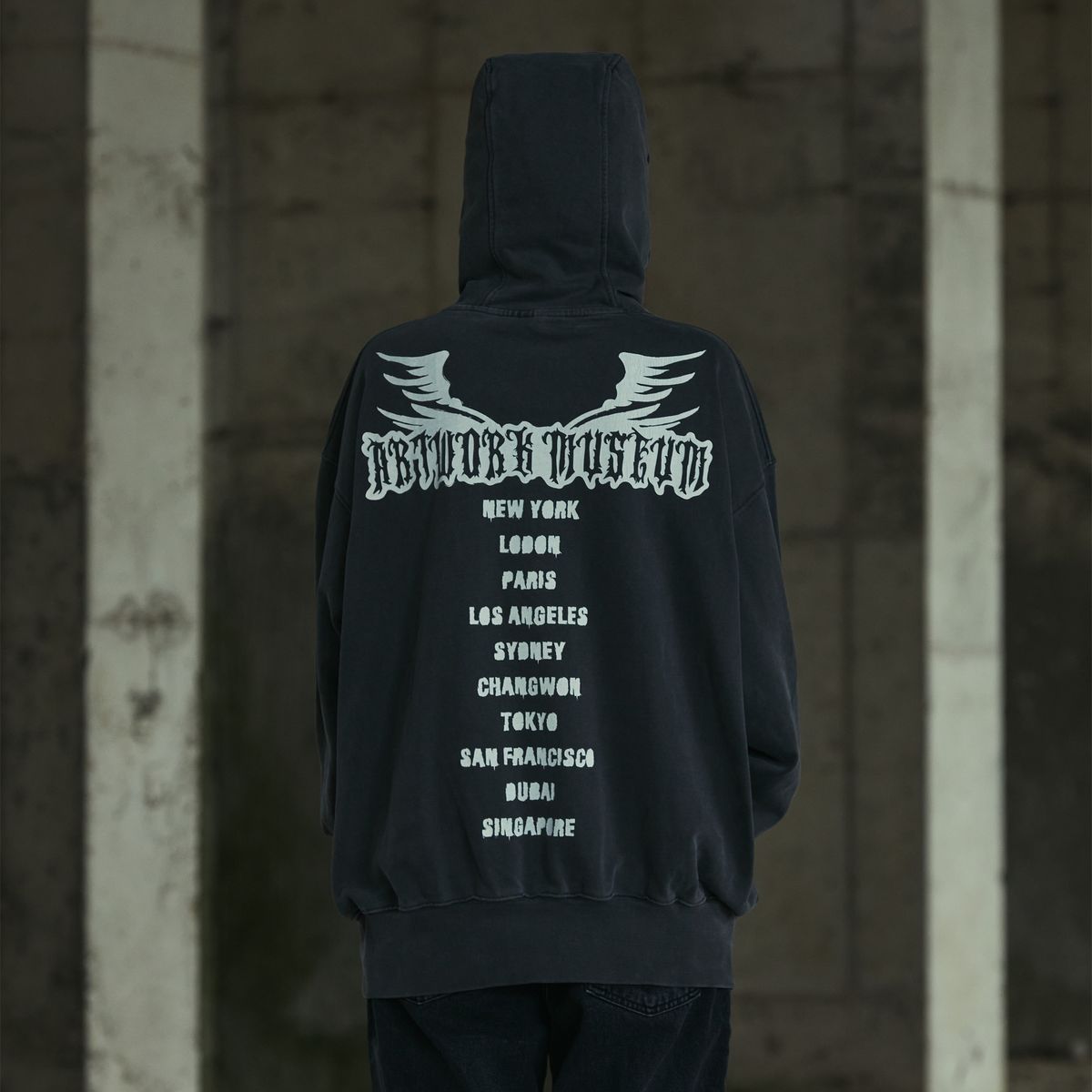 아트워크 뮤지엄(ARTWORK MUSEUM) WING TOUR HOODIE