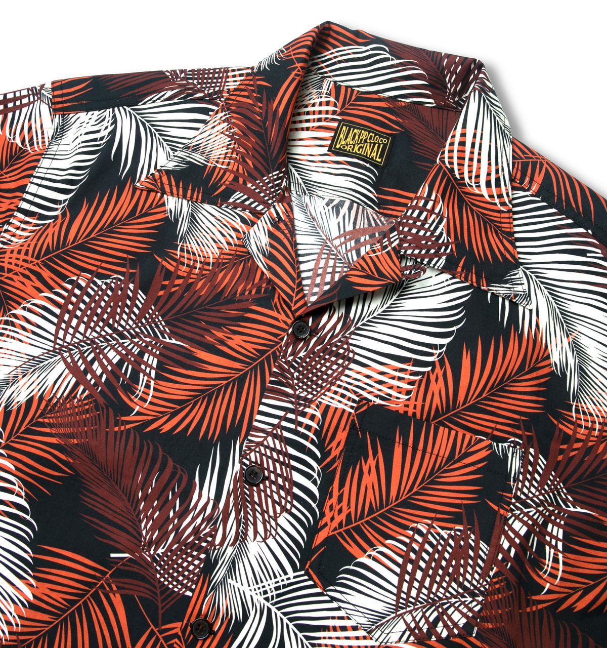 블랙피피(BLACKPP) BLACK PP Open Collar Resort Shirt RCR