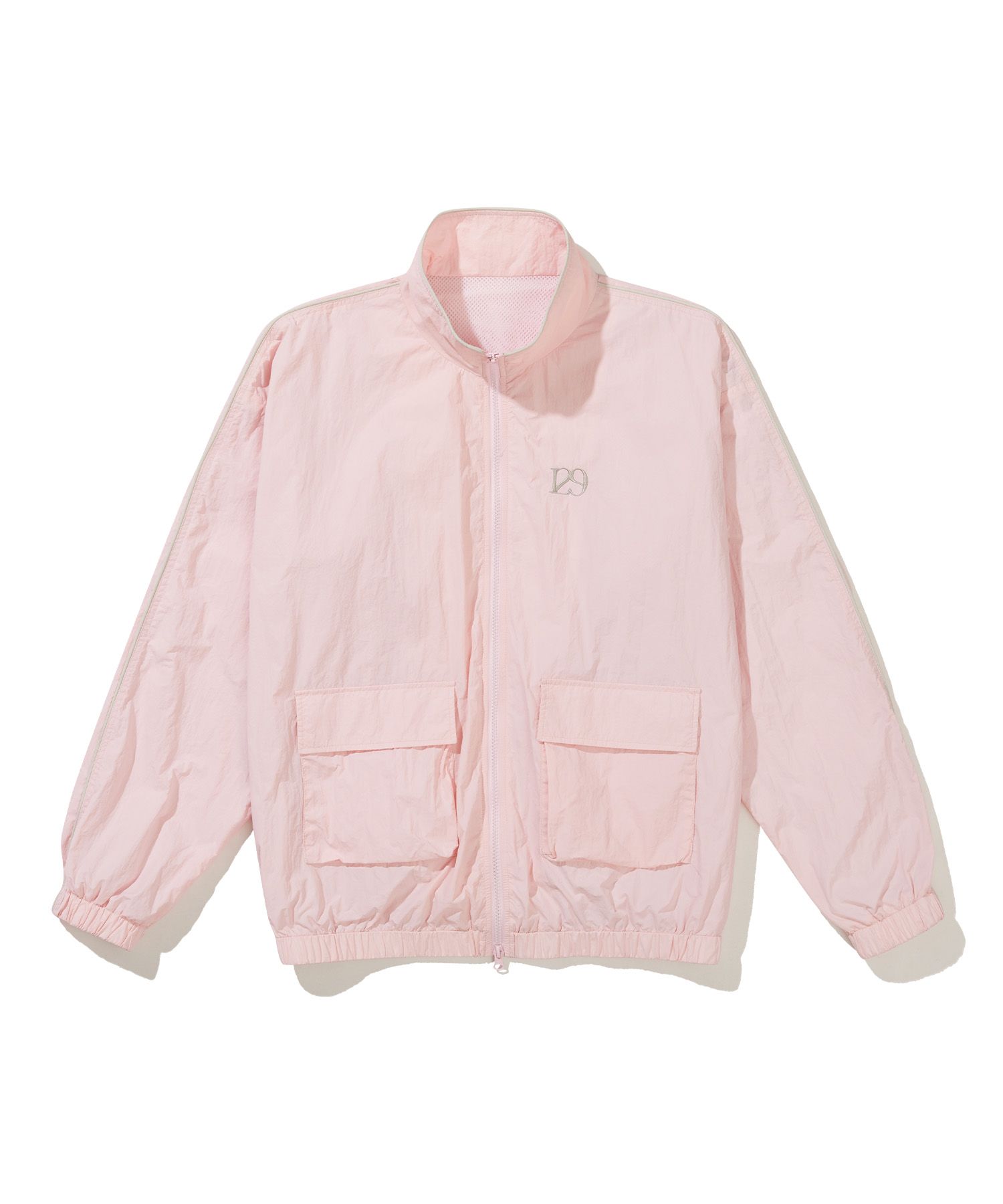MUSINSA公式 | ILLIGO 129 Piping Nylon Track Jacket Pink