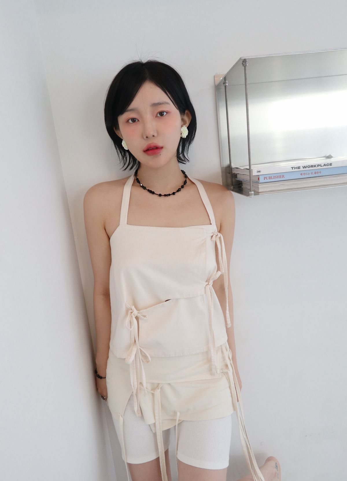 애플파이오더(APPLE PIE ORDER) Ribbon Flower E.(2color)