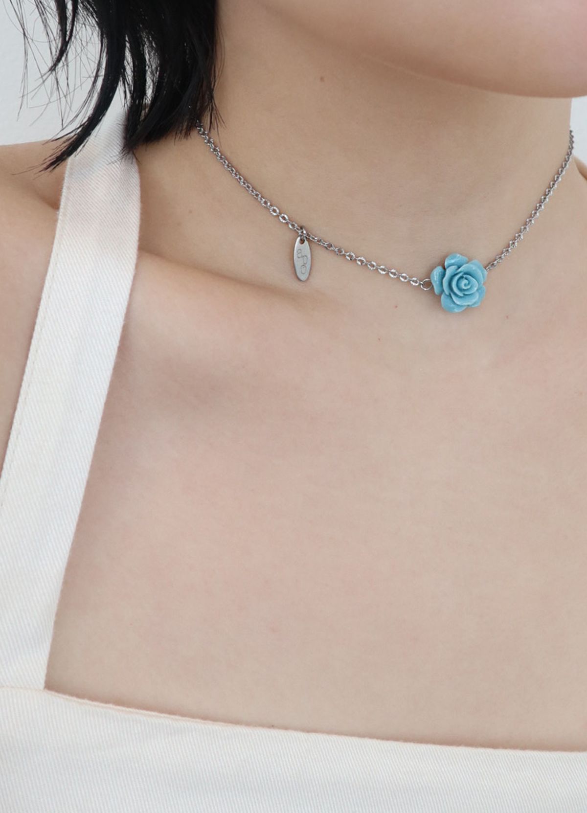 애플파이오더(APPLE PIE ORDER) Rose Candy Chain Choker.(4color)