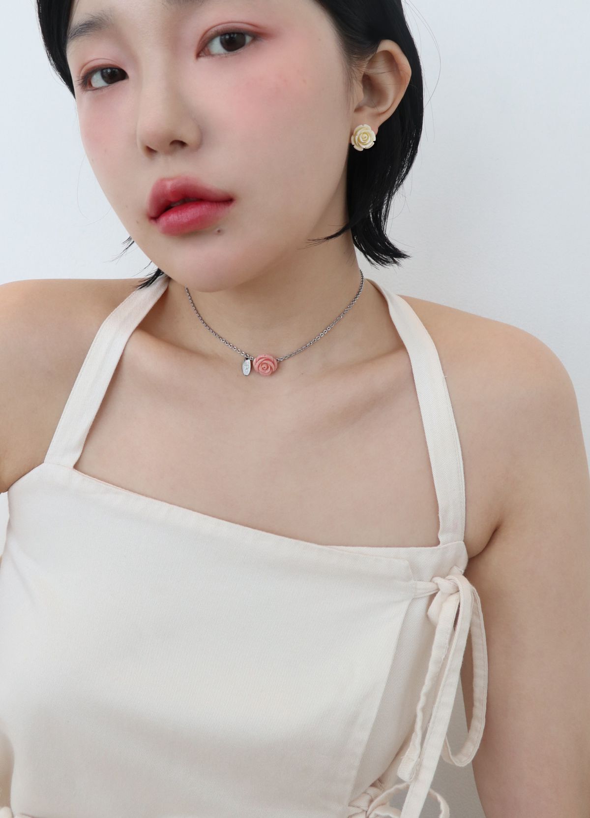 애플파이오더(APPLE PIE ORDER) Rose Candy Chain Choker.(4color)