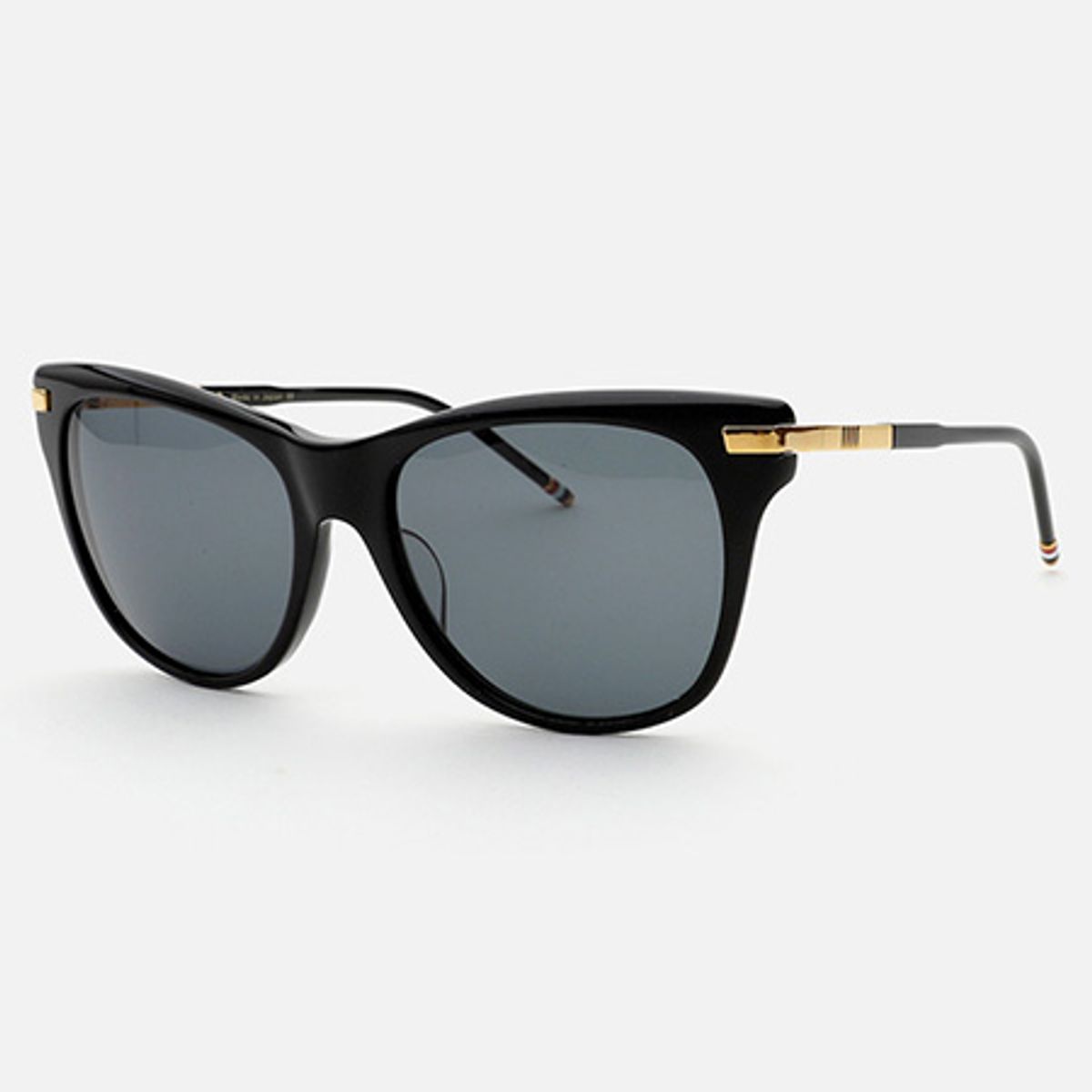 톰브라운 아이웨어(THOM BROWNE EYEWEAR) TB-506-A-BLK-GLD-56