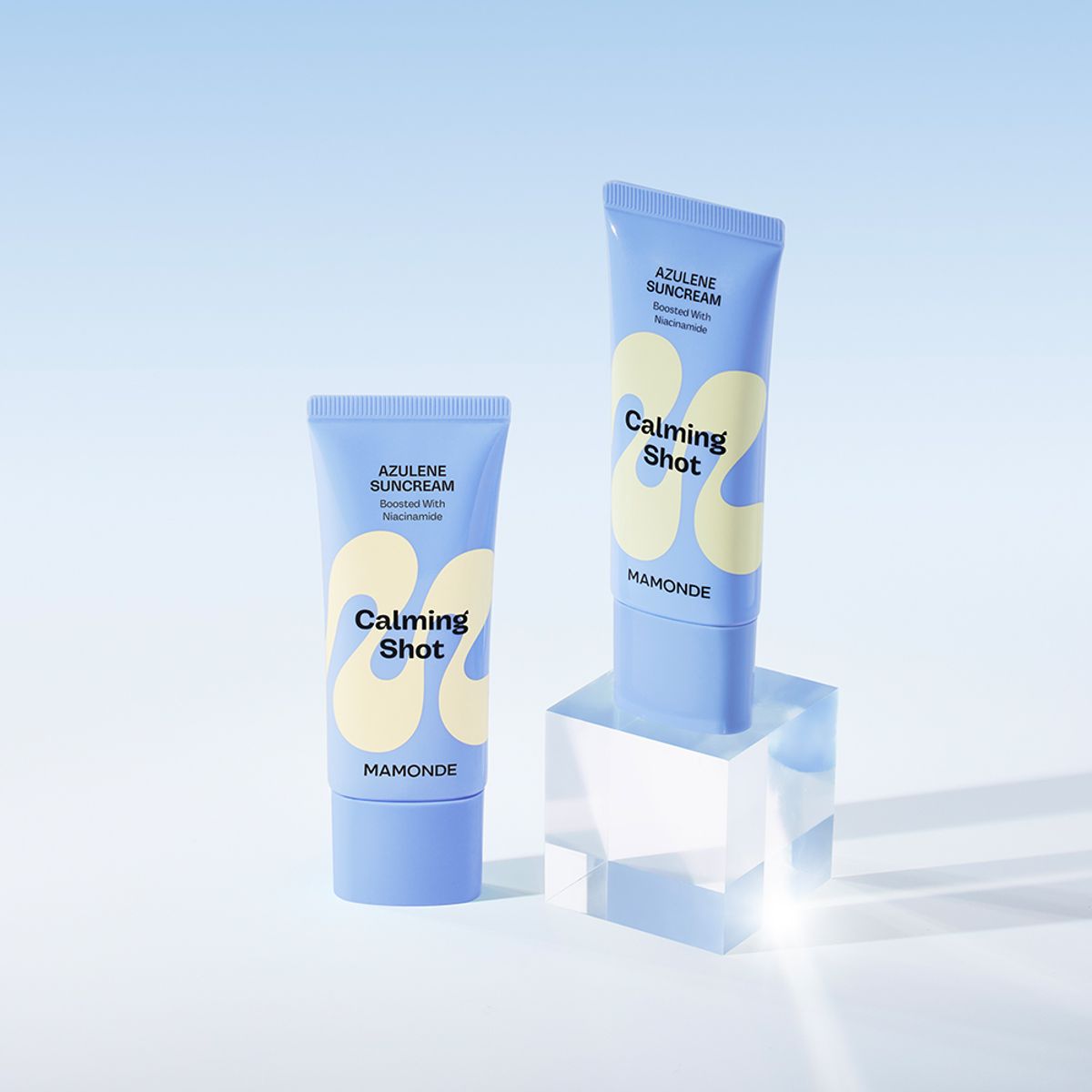 마몽드(MAMONDE) 마몽드 카밍 샷 아줄렌 선크림 SPF50+PA++++ 35ml