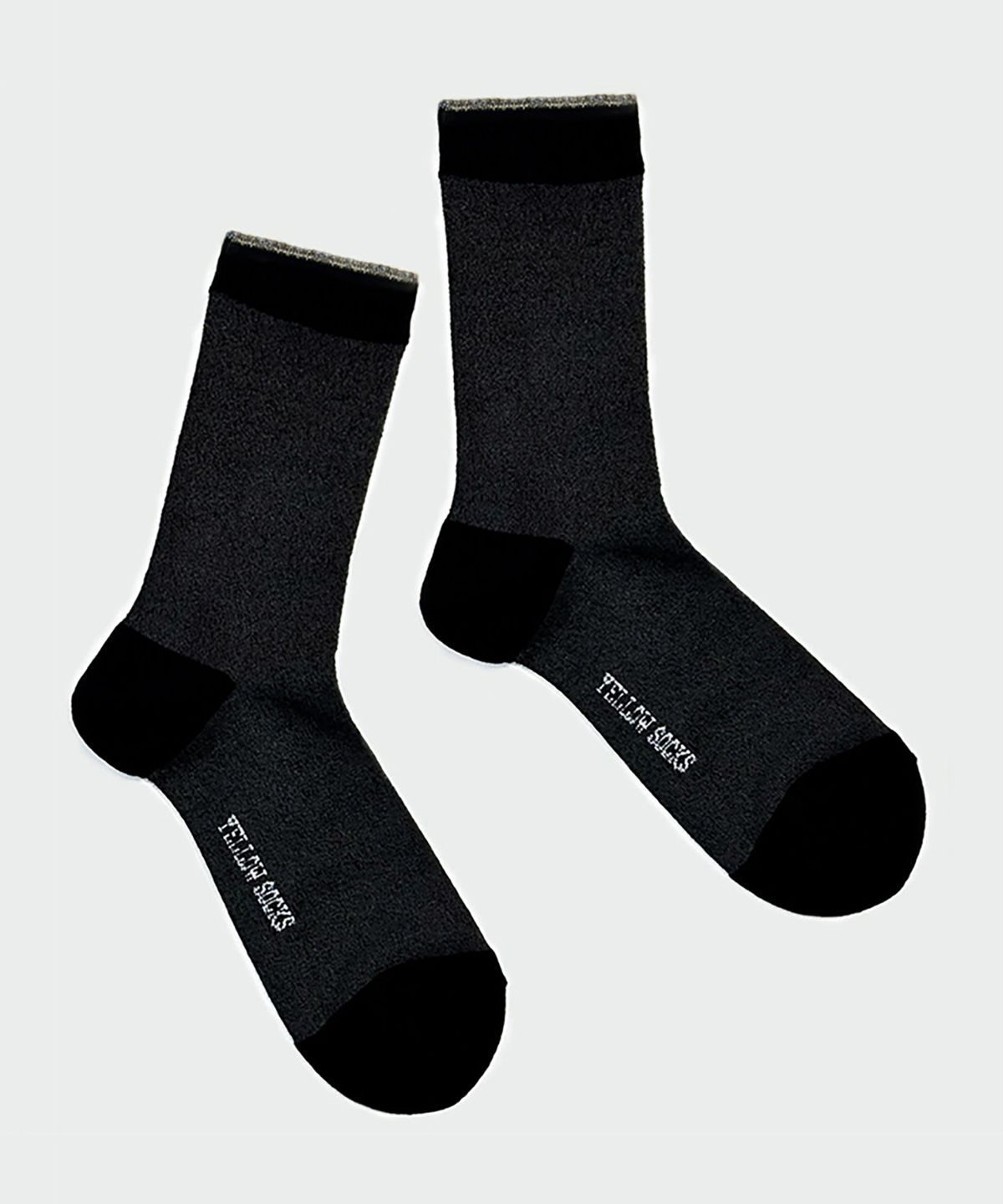 옐로우삭스(YELLOWSOCKS) 세미 시스루 블랙