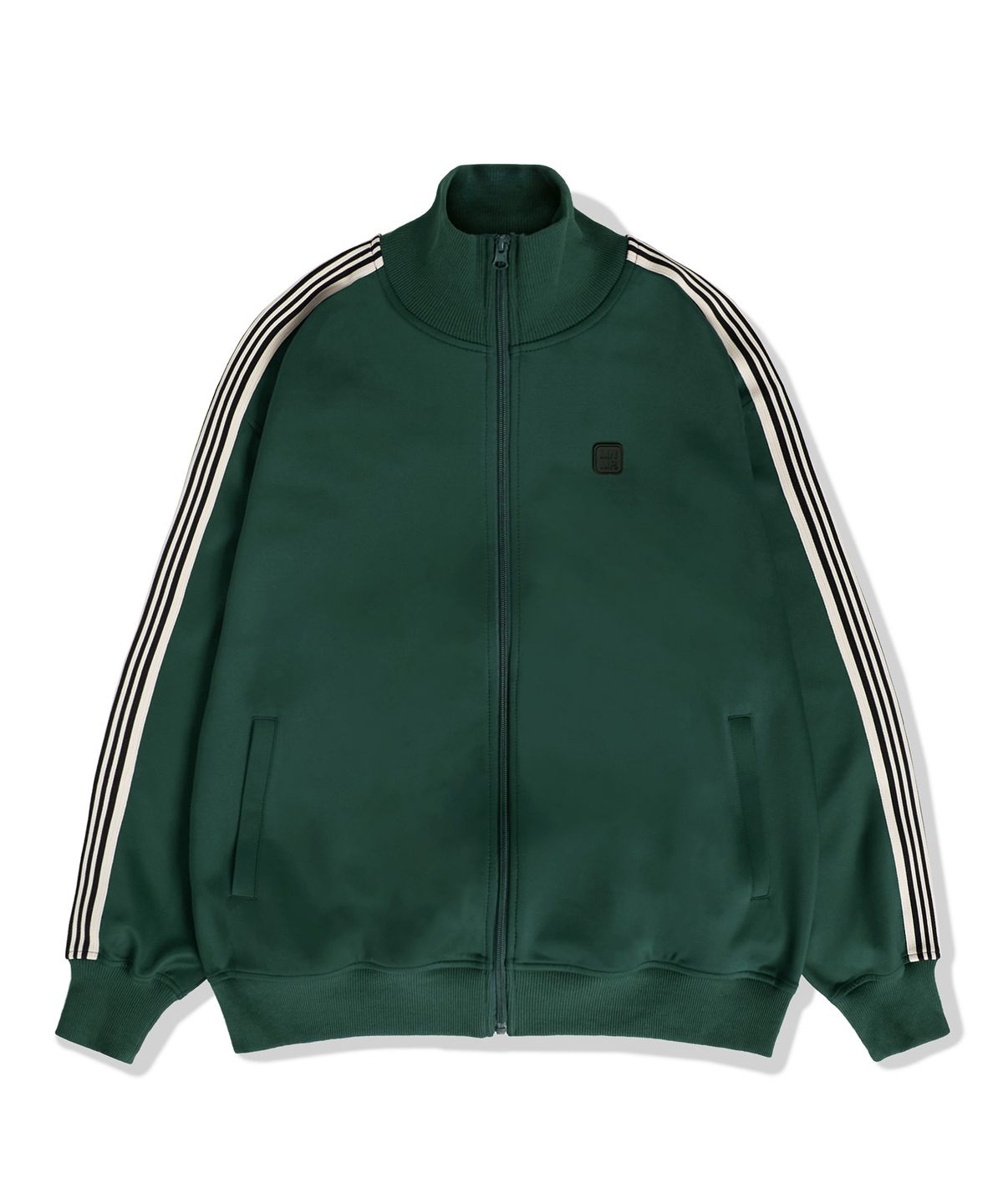 미니멀프로젝트(MINIMALPROJECT) 사이드 라인 포인트 트랙 자켓 MJK119 [GREEN]
