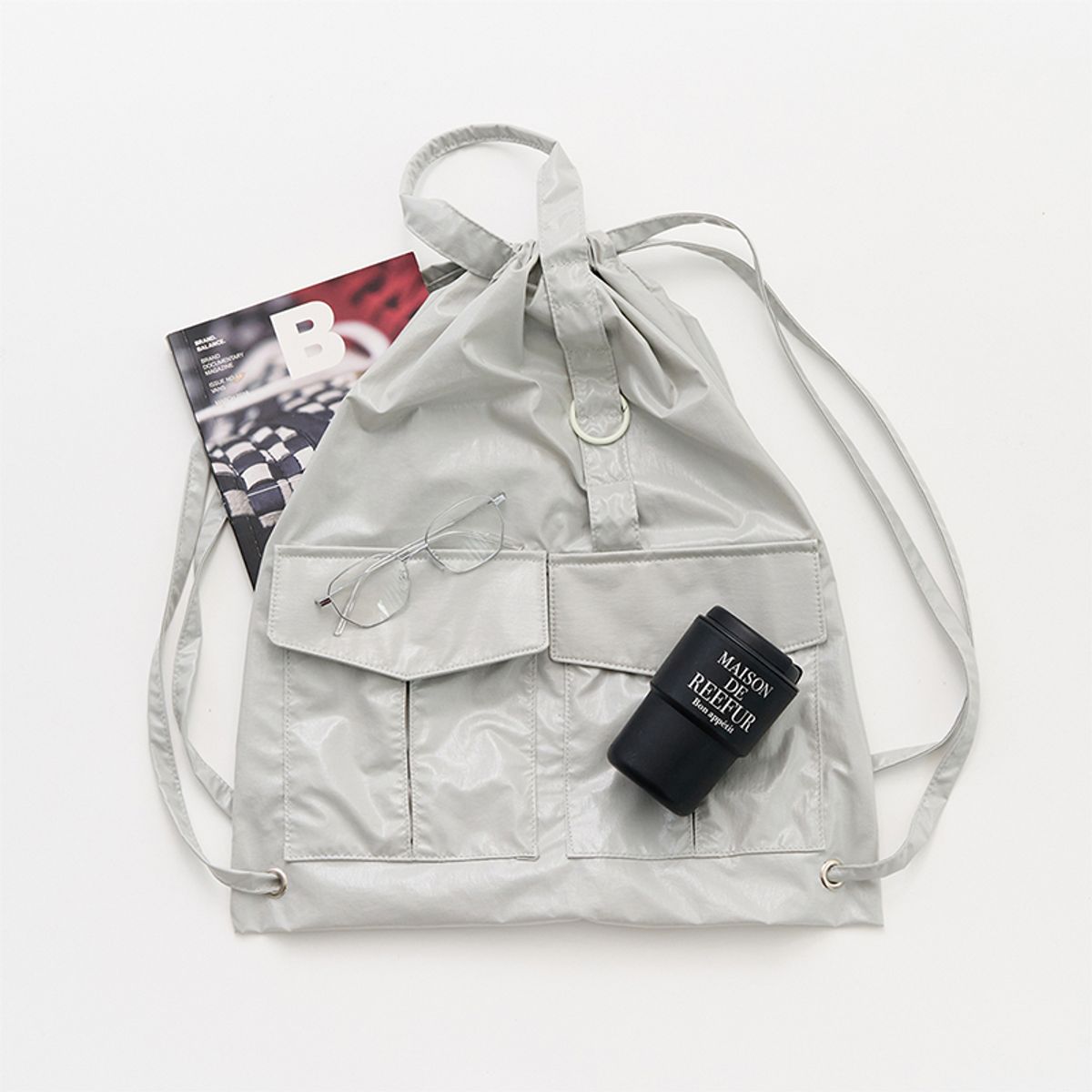 아이띵소(ITHINKSO) JETSET STRING BACKPACK 젯셋 스트링 백팩