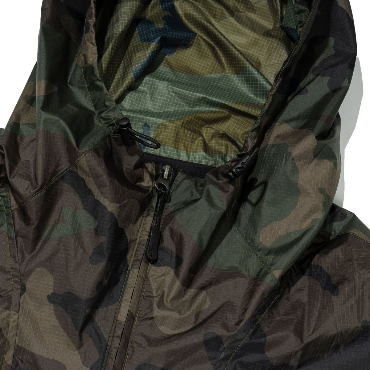 엑스트라오디너리(EXTRAORDINARY) CAMOUFLAGE ANORAK  WOODLAND CAMO