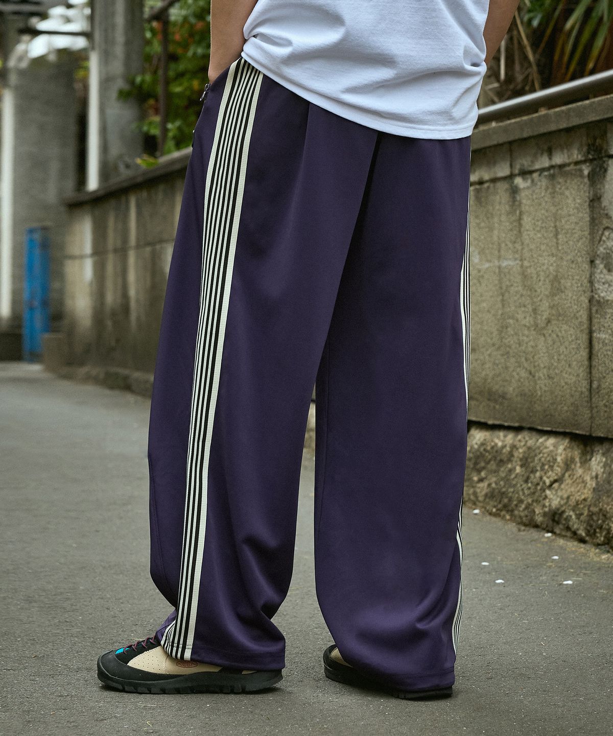 미니멀프로젝트(MINIMALPROJECT) 사이드 라인 트레이닝 팬츠 MTP122-Z [PURPLE]