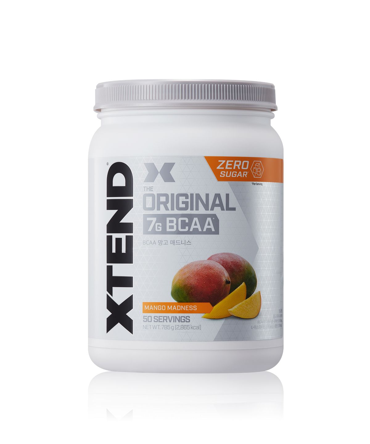 엑스텐드(XTEND) 고함량 bcaa 7000mg 엑스텐드 제로슈가  망고맛 50회분