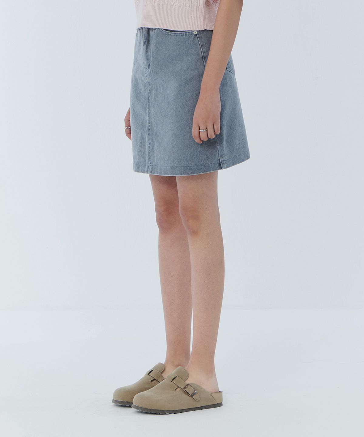 판도라핏(PANDORAFIT) Pigment A-line Skirt