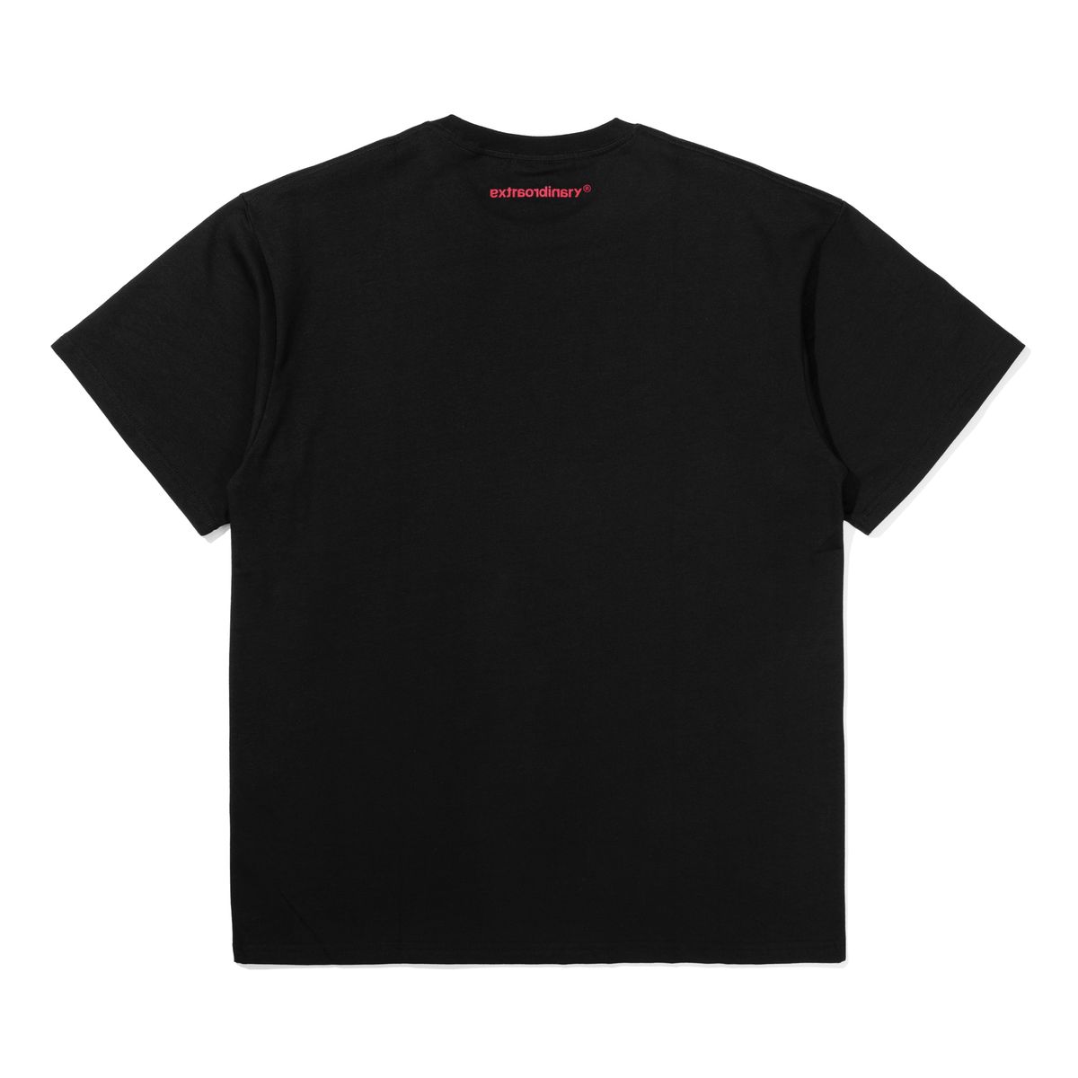 엑스트라오디너리(EXTRAORDINARY) 헤비코튼  NO1 NUMERO TEE  BLACK