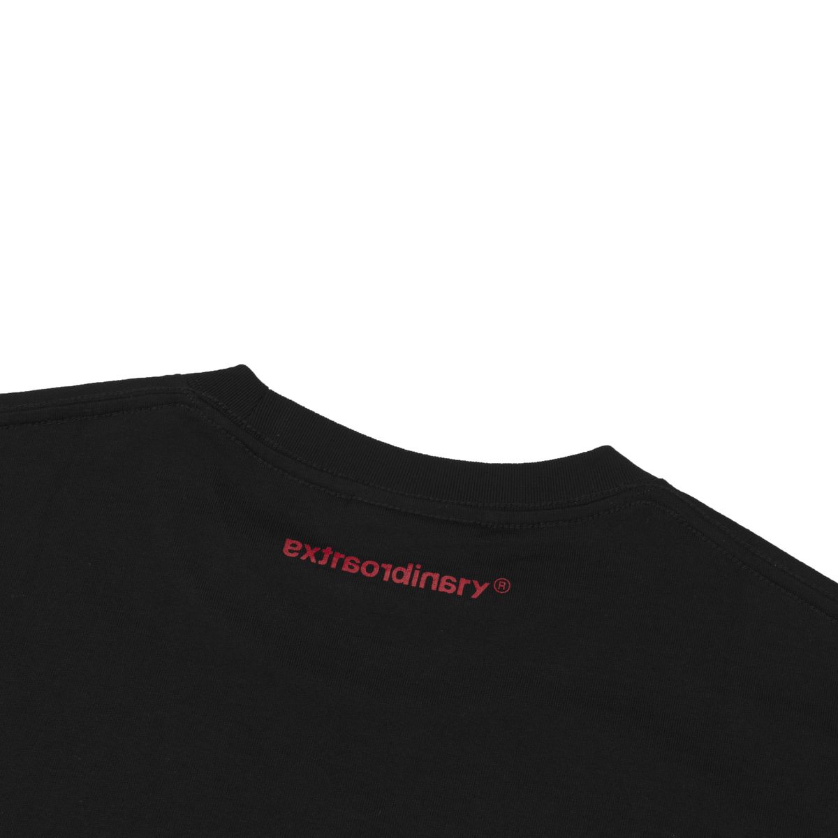 엑스트라오디너리(EXTRAORDINARY) 헤비코튼  NO1 NUMERO TEE  BLACK