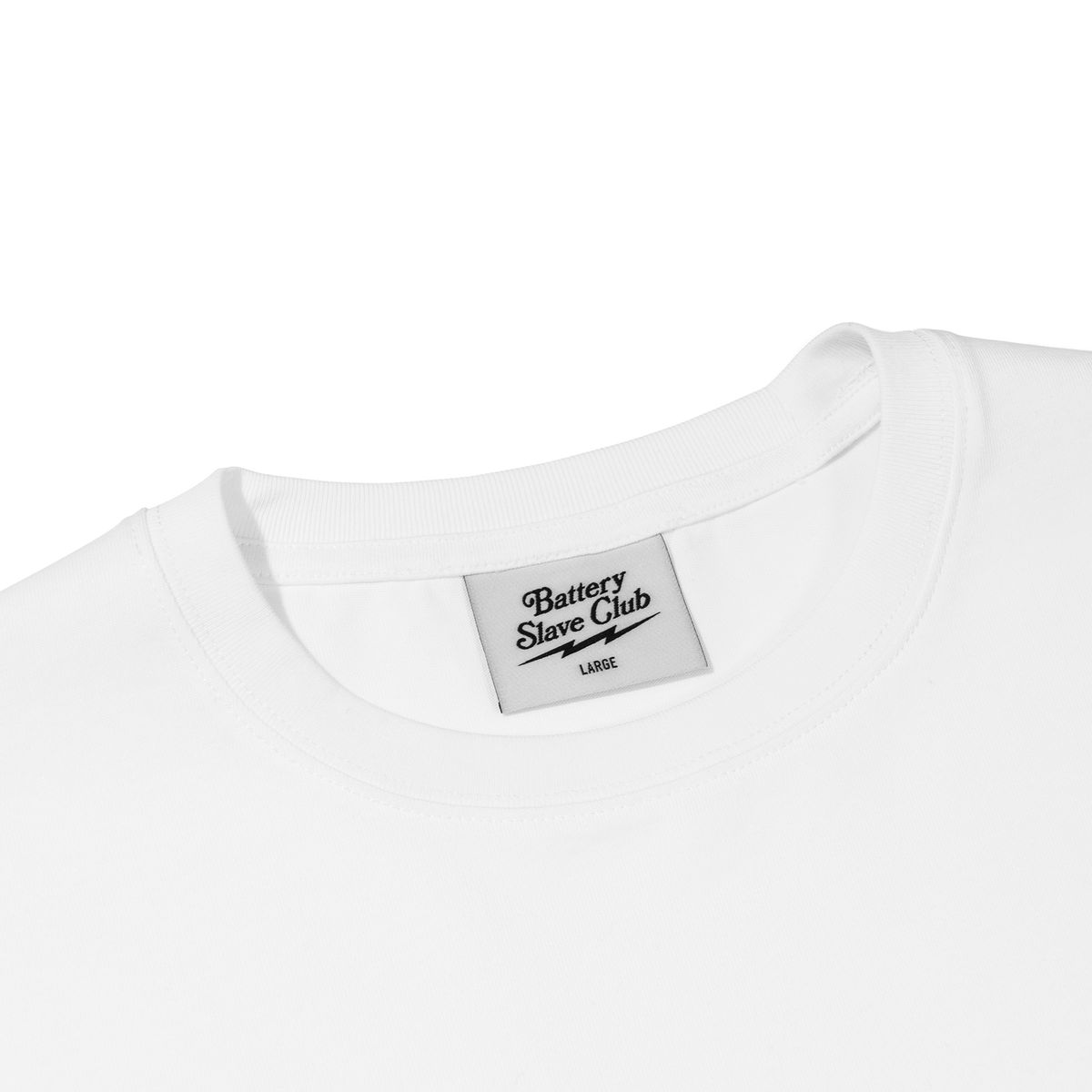 엑스트라오디너리(EXTRAORDINARY) 헤비코튼  B.S.C SYMBOL TEE  WHITE