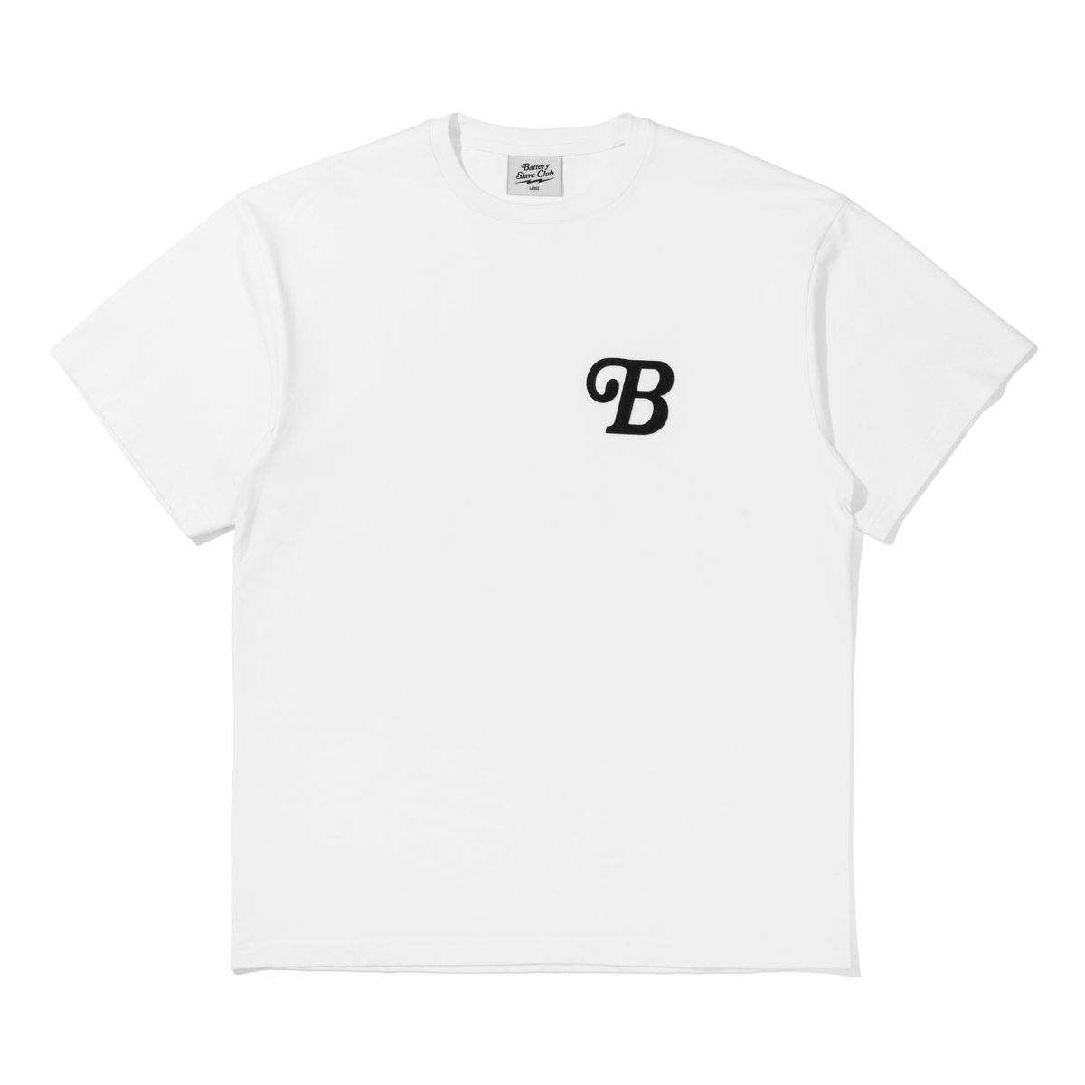 엑스트라오디너리(EXTRAORDINARY) 헤비코튼  B.S.C SYMBOL TEE  WHITE