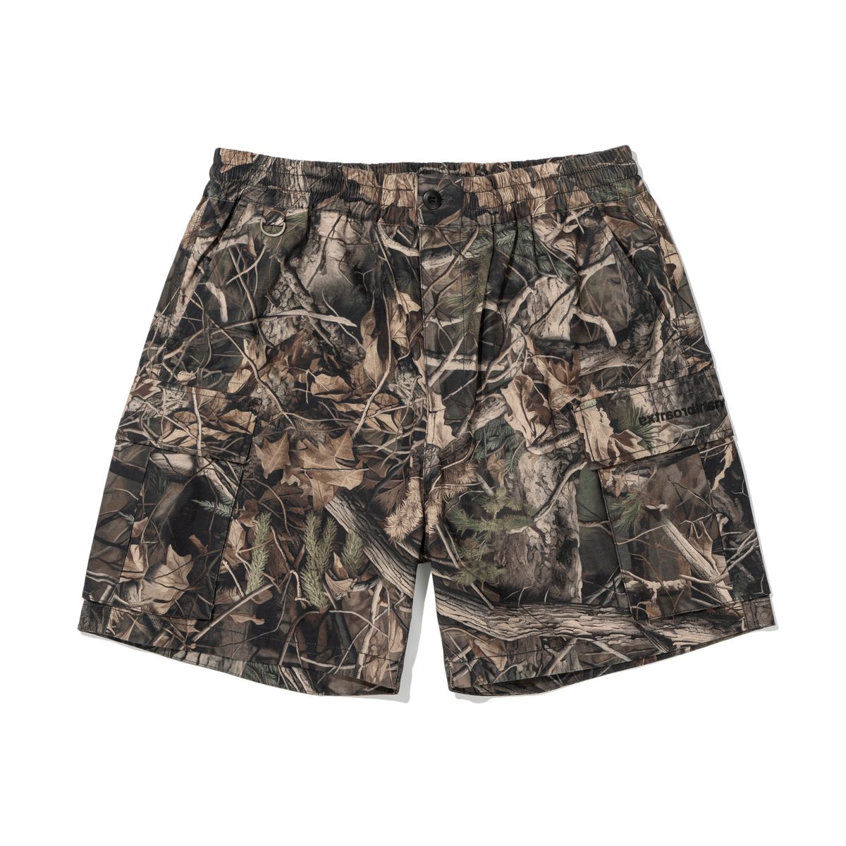엑스트라오디너리(EXTRAORDINARY) CAMO CARGO RIPSTOP SHORTS  REAL TREE CAMO