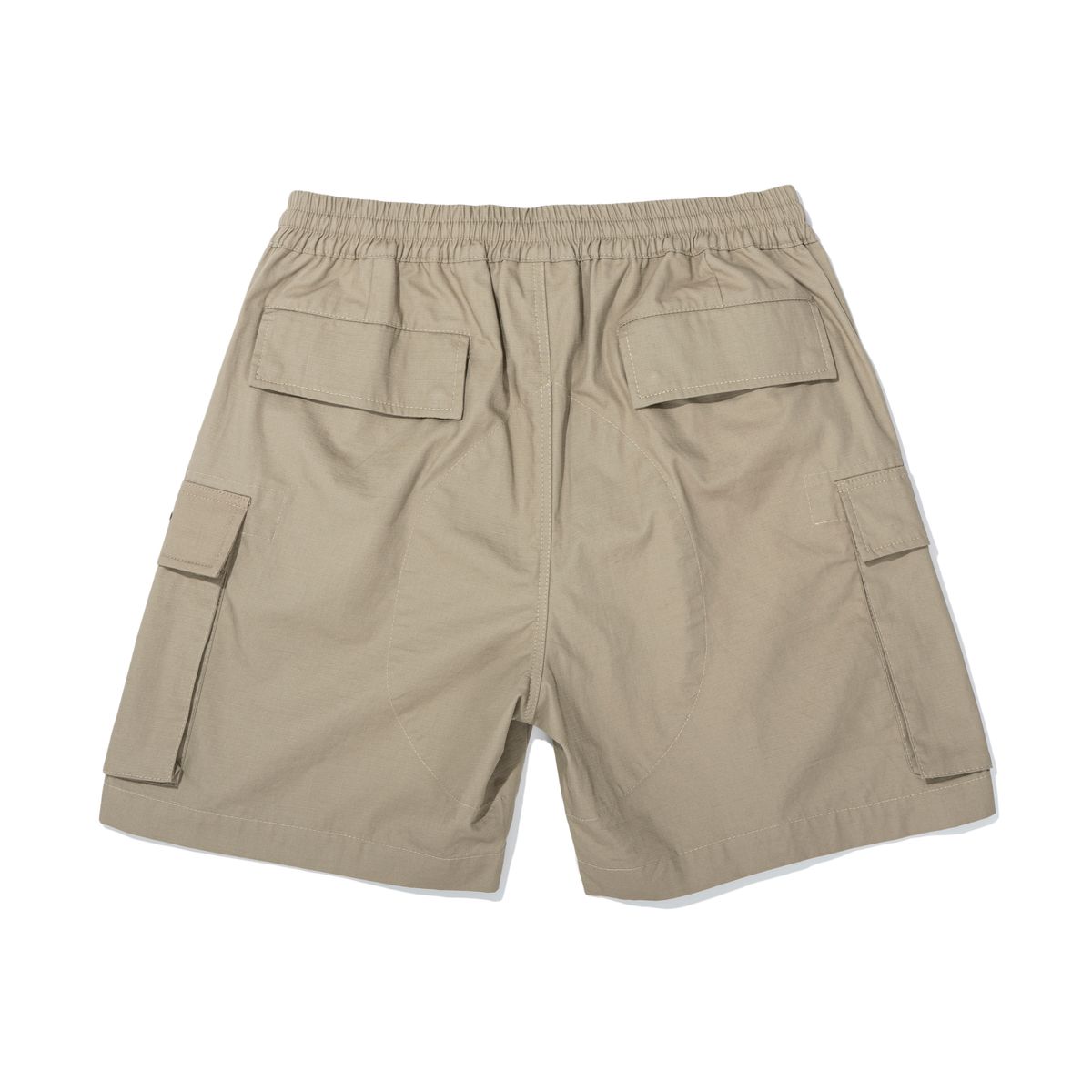 엑스트라오디너리(EXTRAORDINARY) SOLID CARGO RIPSTOP SHORTS  BEIGE