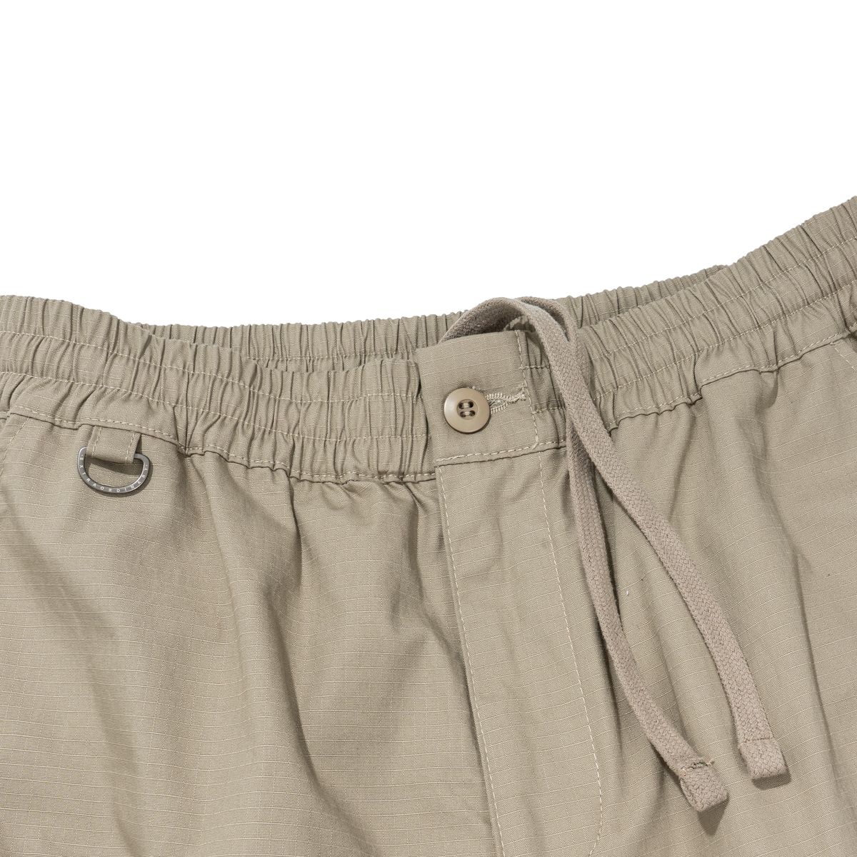 엑스트라오디너리(EXTRAORDINARY) SOLID CARGO RIPSTOP SHORTS  BEIGE