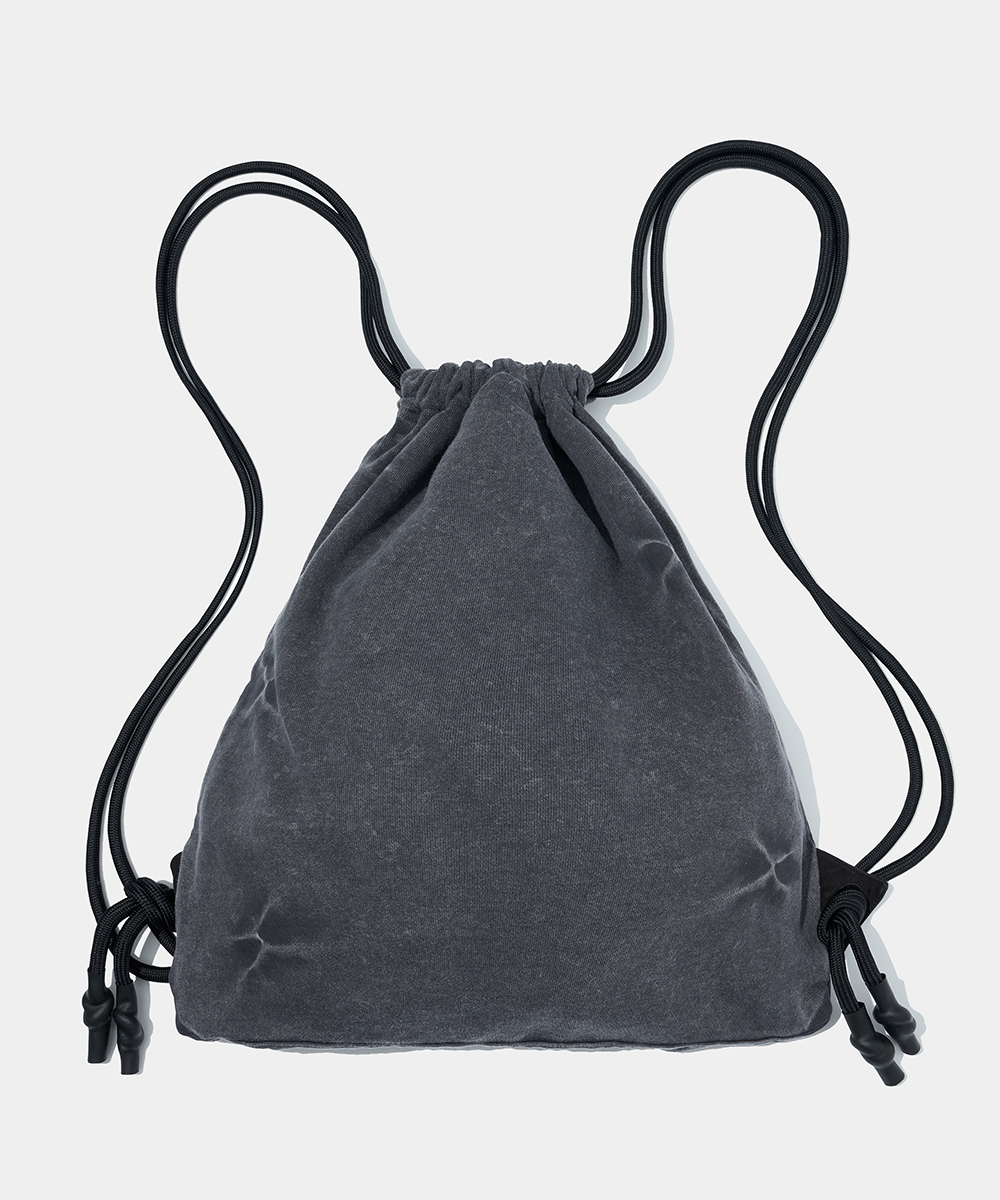 【MAISON MINED】24SS★ PINCH EYELET GYM SACK MUSINSA | MAISON MINED PINCH EYELET GYM SACK CHARCOAL