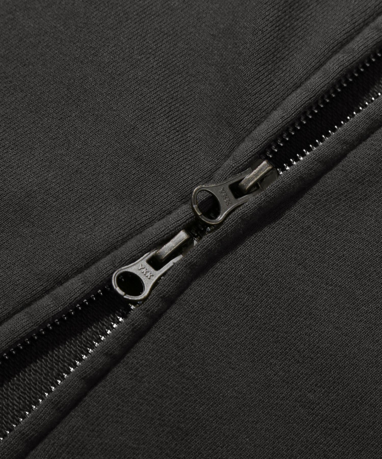 MUSINSA | TRILLION Domingo Pigment 2WAY Sweat Hooded Zip-Up