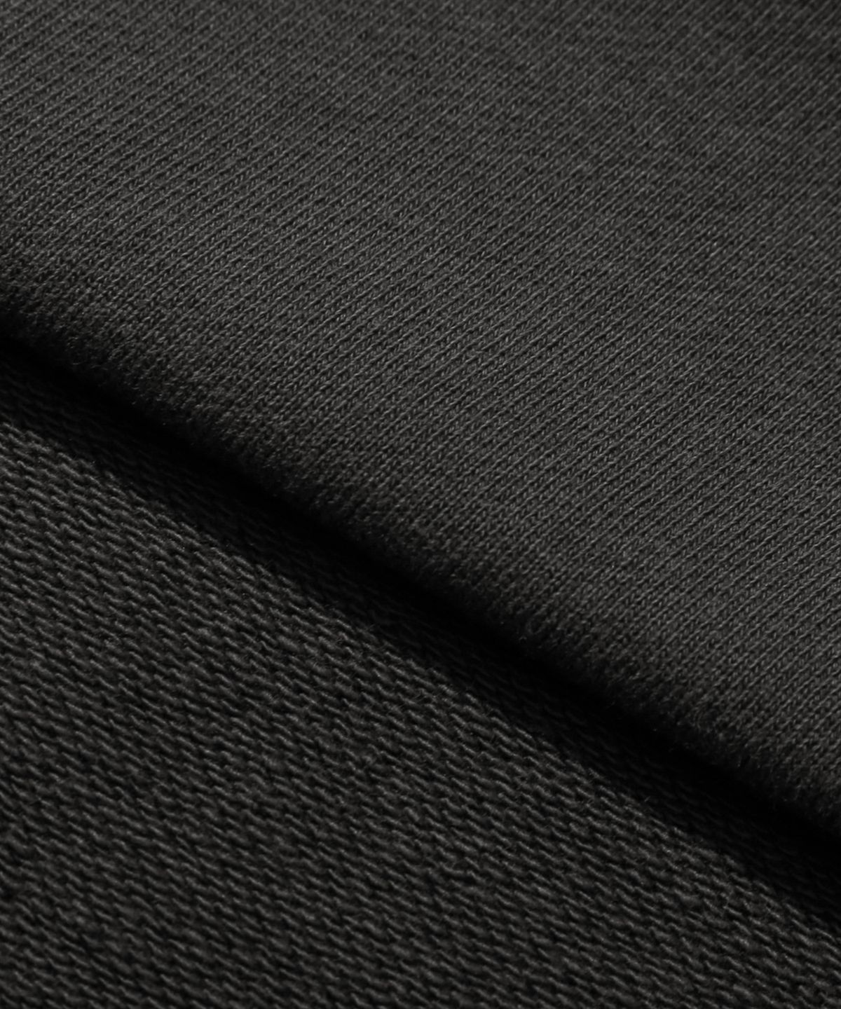 트릴리온(TRILLION) 도밍고 피그먼트 2WAY 스웨트 후드 집업 (CHARCOAL)