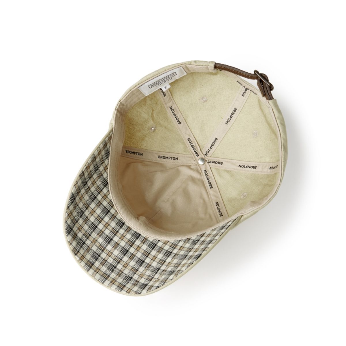 브롬톤 런던(BROMPTON LONDON) GREENFORD BRIT CAP - BEIGE (P245AHA202)