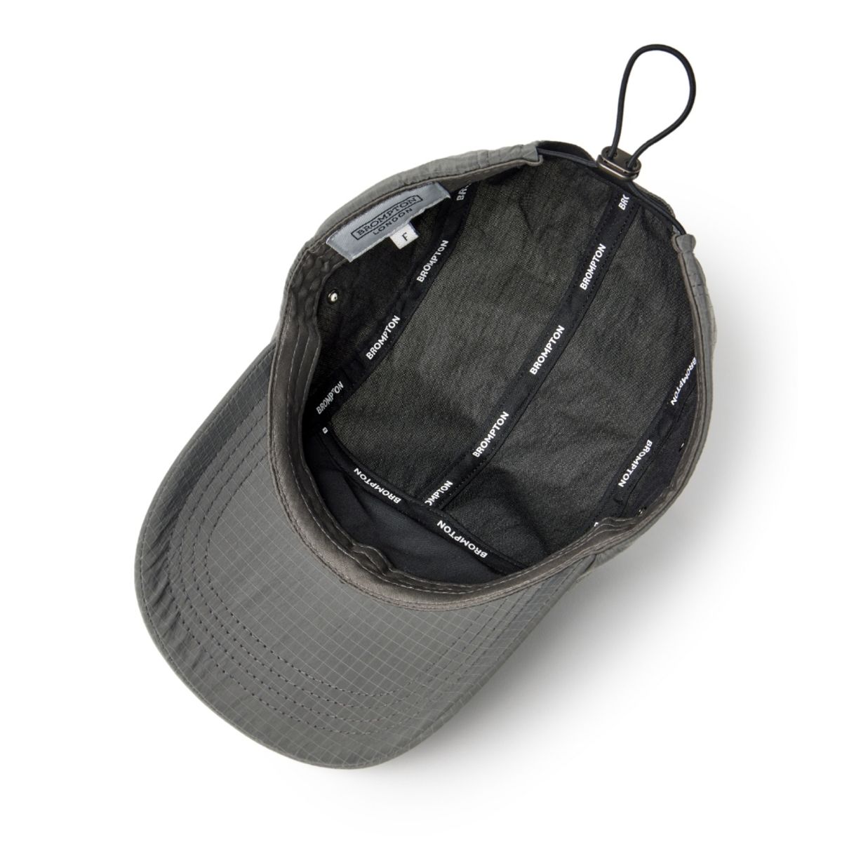 브롬톤 런던(BROMPTON LONDON) RIPSTOP NYLON CAMP CAP - KHAKI (P245AHA206)