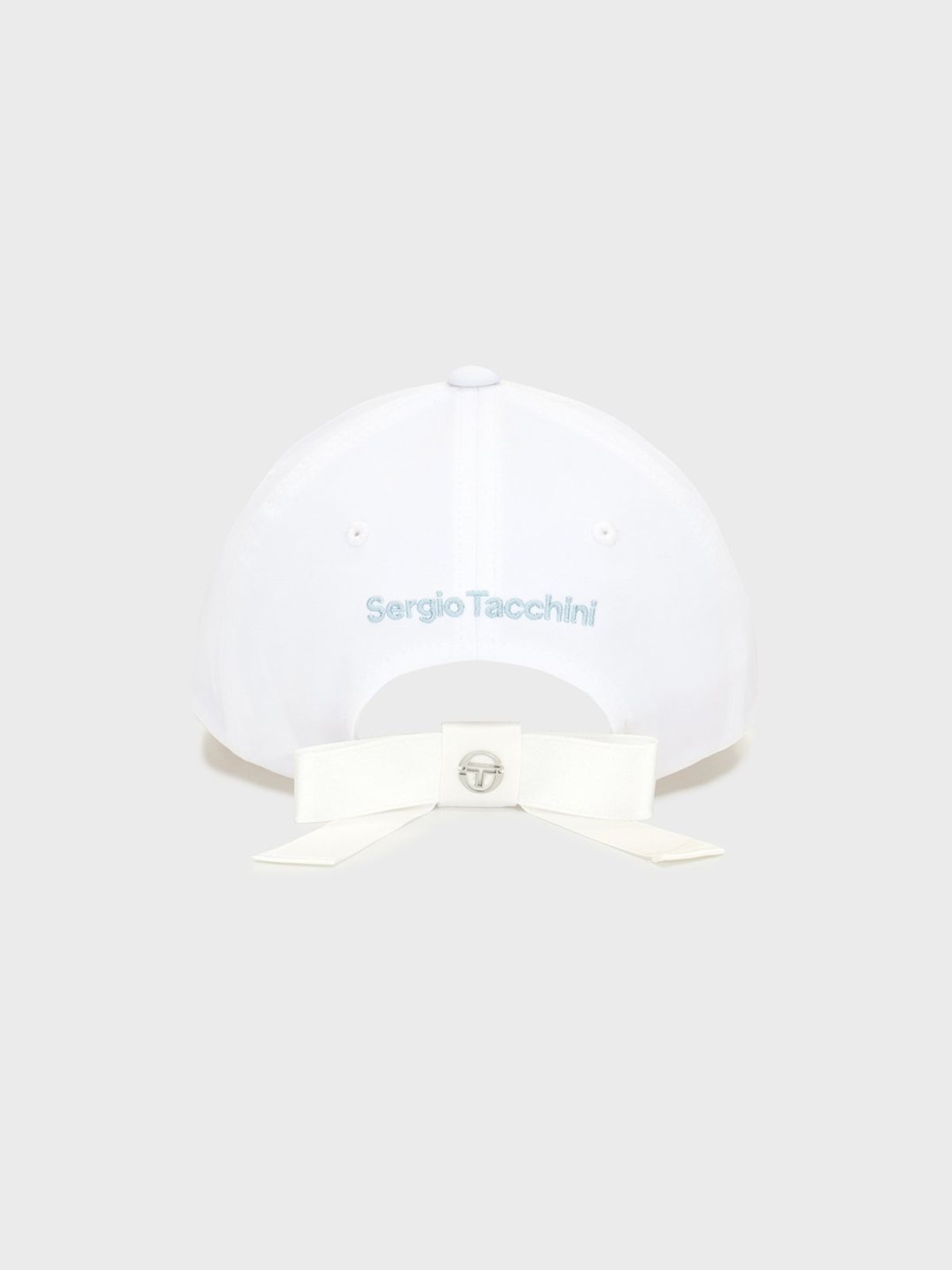 세르지오 타키니(SERGIO TACCHINI) W 리조트 와이드챙 리본 볼캡 (White)