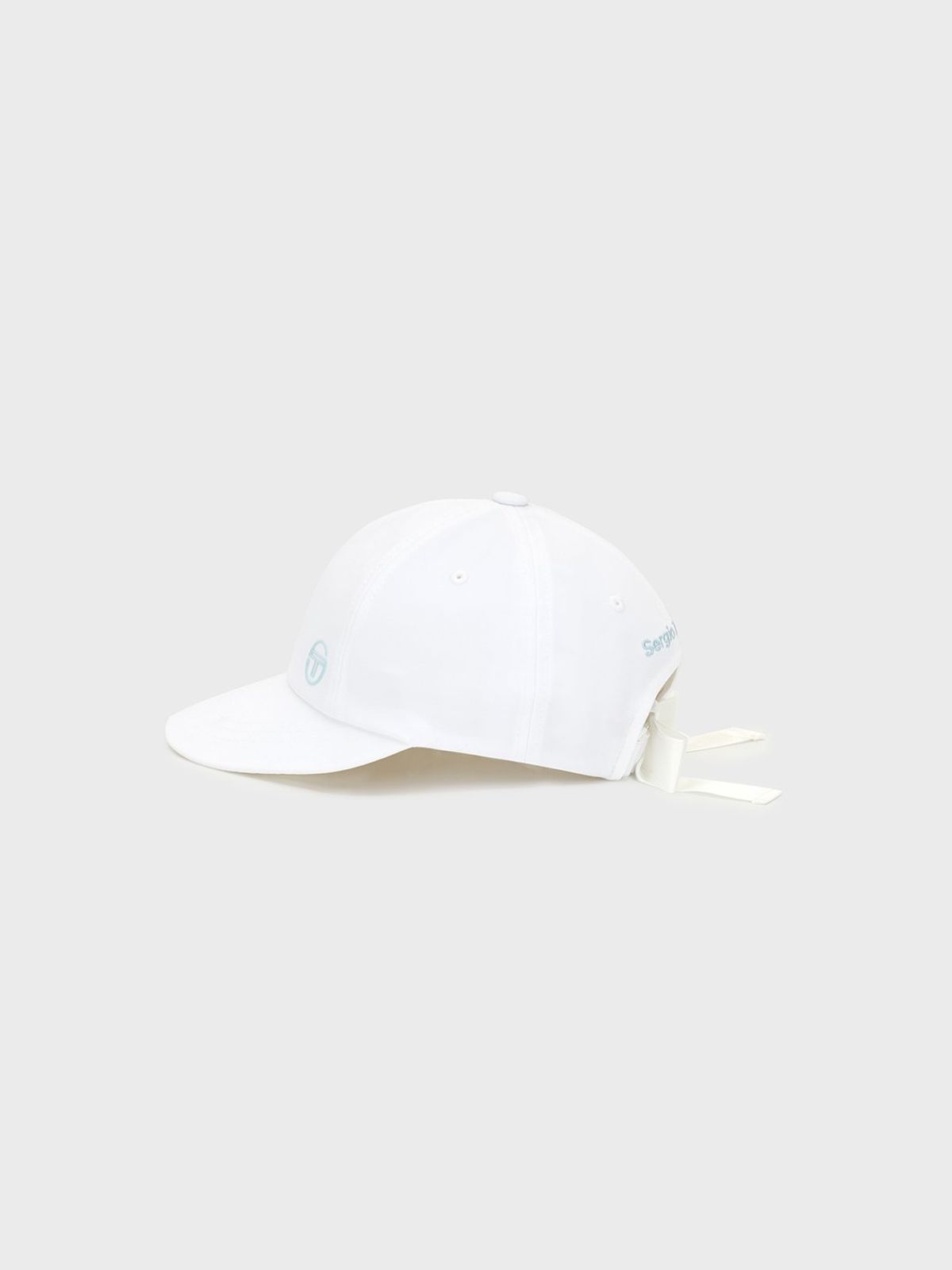 세르지오 타키니(SERGIO TACCHINI) W 리조트 와이드챙 리본 볼캡 (White)