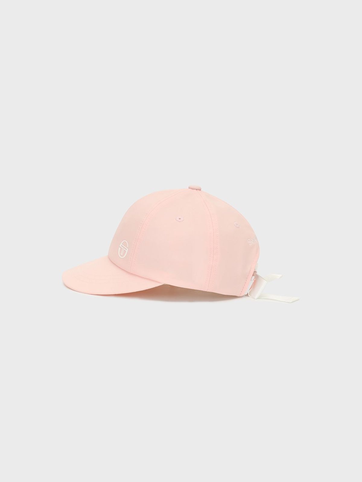 세르지오 타키니(SERGIO TACCHINI) W 리조트 와이드챙 리본 볼캡 (L.Pink)
