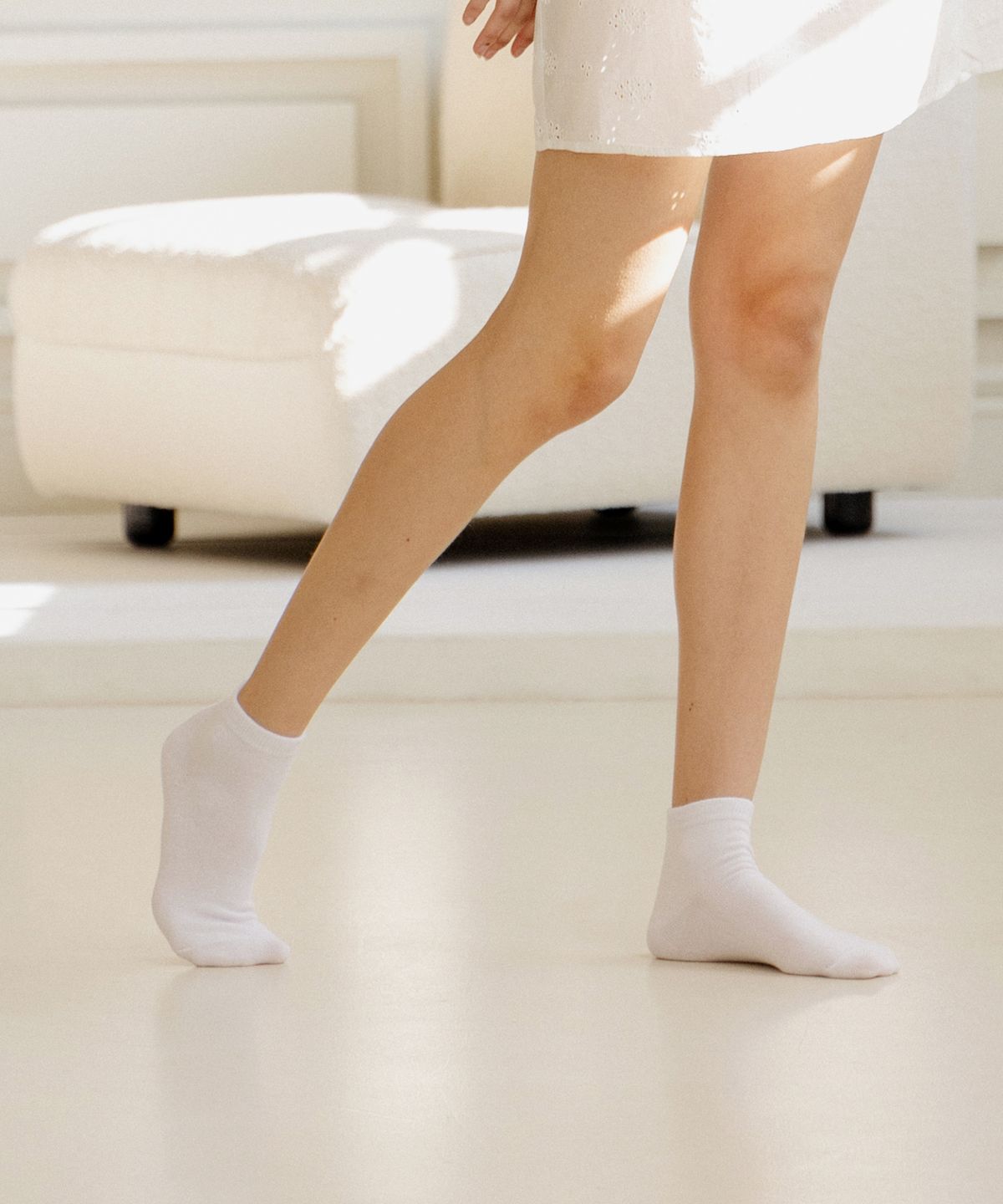 스튜디오 싹스탑(STUDIO SOCKSTOP) [8PACK] 여자 베이직 앵클삭스 3 COLORS