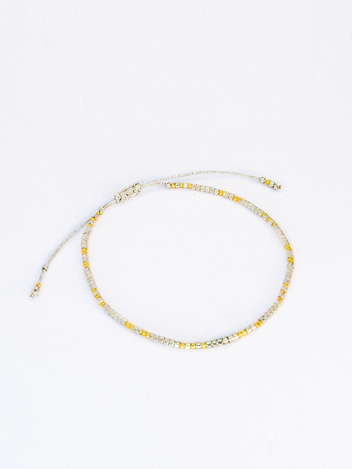 하랑(HARANG) HR 352B_Color Beads Fabric Bracelet