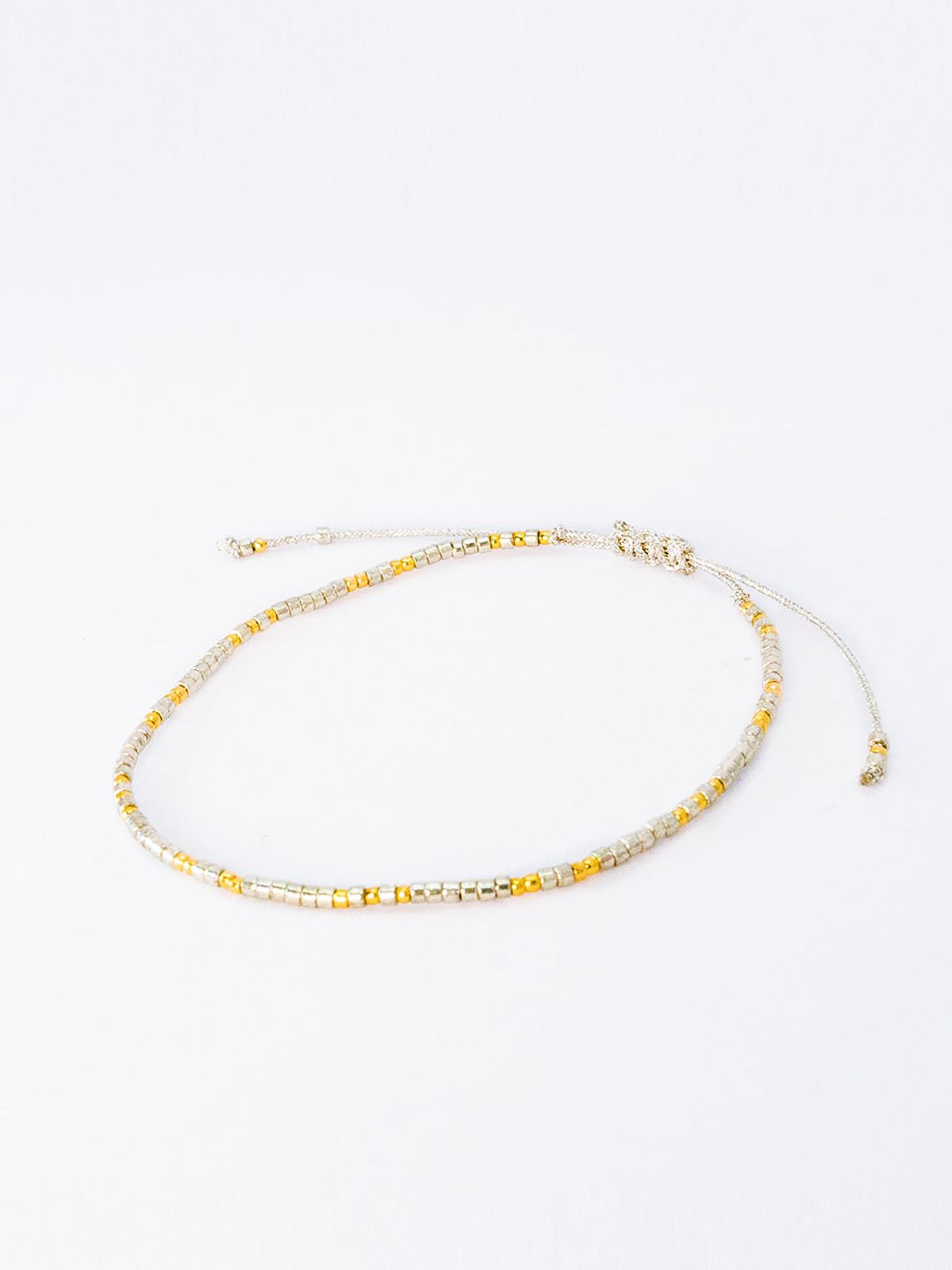 하랑(HARANG) HR 352B_Color Beads Fabric Bracelet