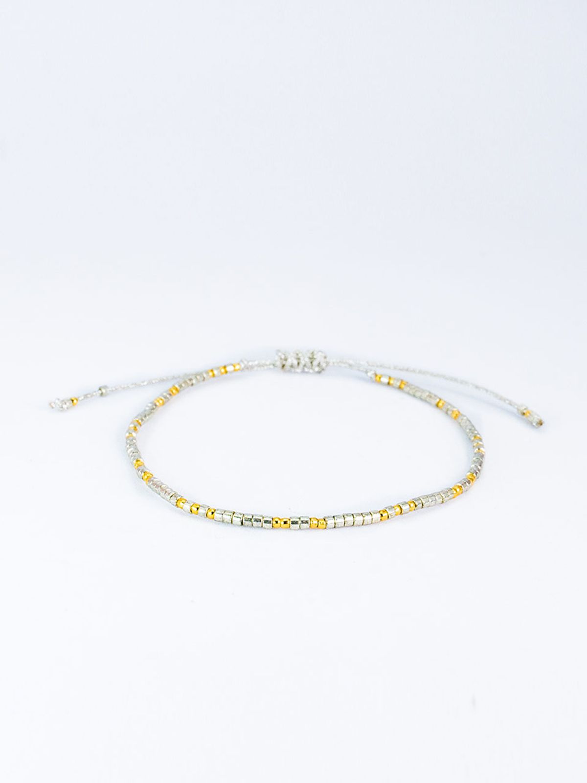 하랑(HARANG) HR 352B_Color Beads Fabric Bracelet
