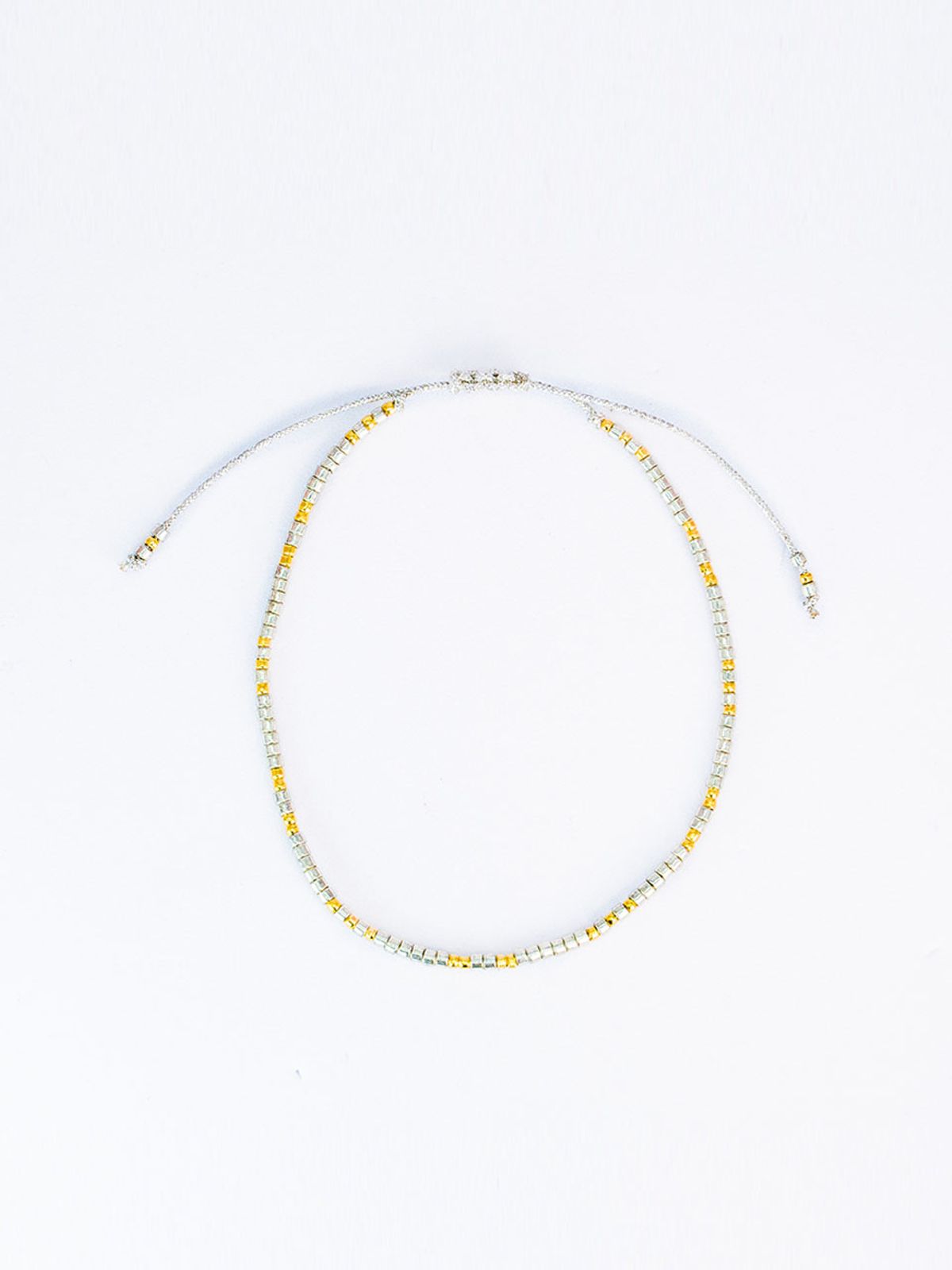 하랑(HARANG) HR 352B_Color Beads Fabric Bracelet