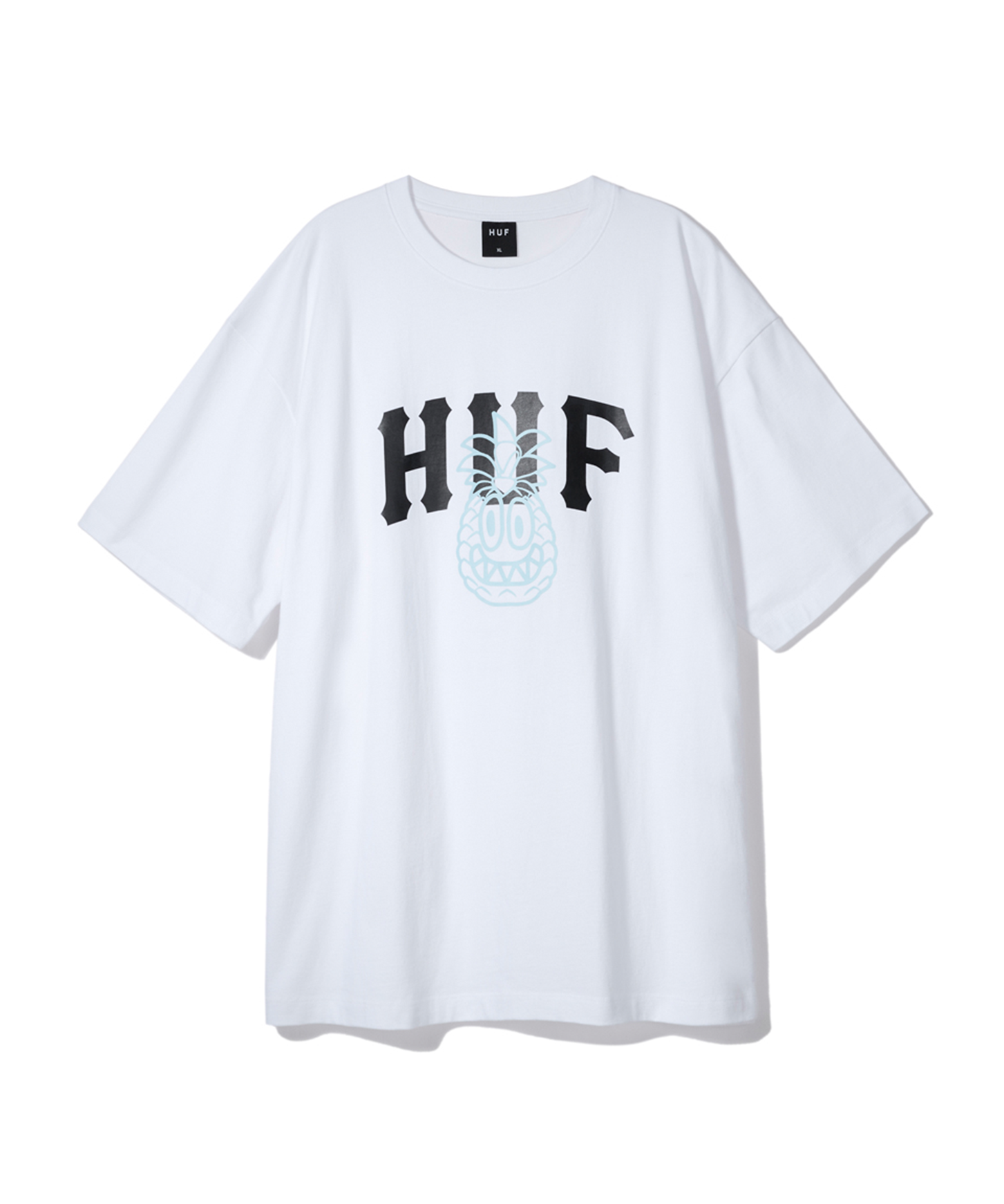 【HUF X REDDY】★人気★ピナクルクロップTシャツ MUSINSA公式 | HUF HUF x REDDY PINNACLE TEE [BLACK]