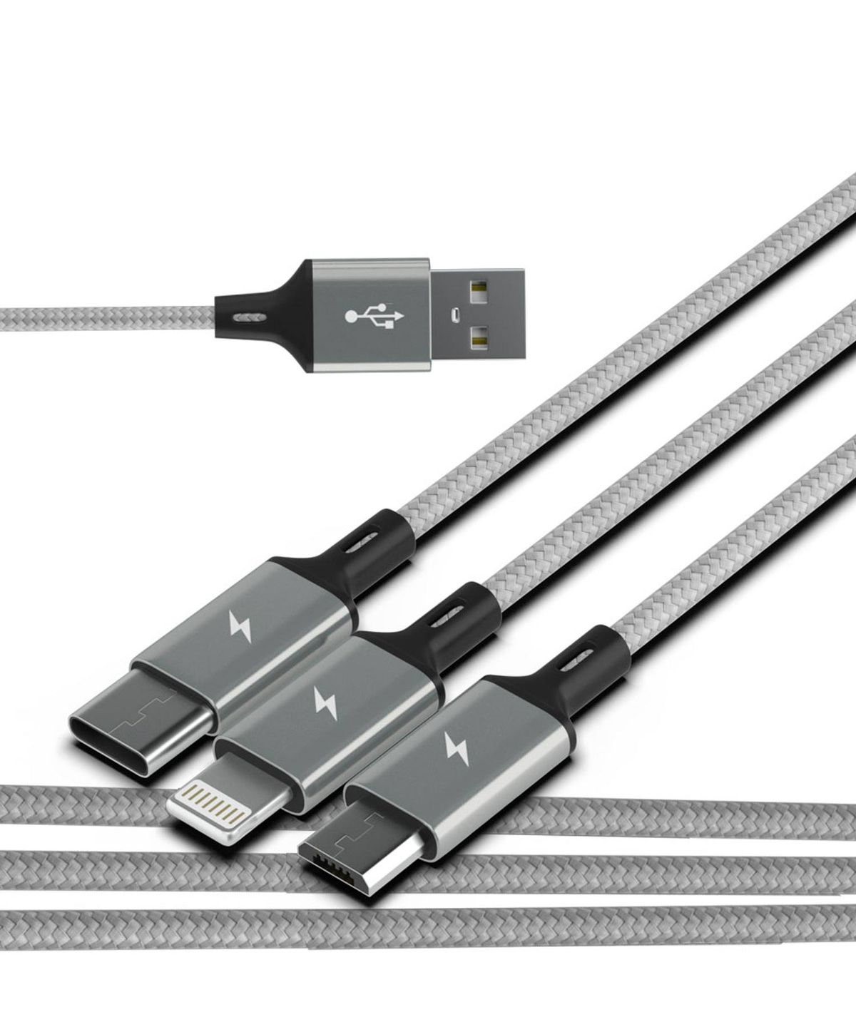 디지지(DEGEEGEE) 스카이메타 USB 3in1 멀티 고속충전 케이블
