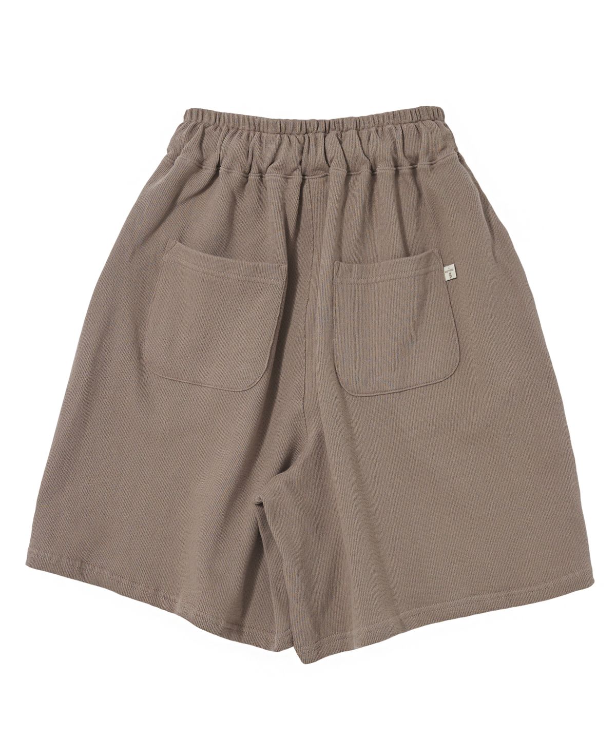 어낫띵(A NOTHING) PIN-KNIT WIDE 1/2 PANTS (Beige)