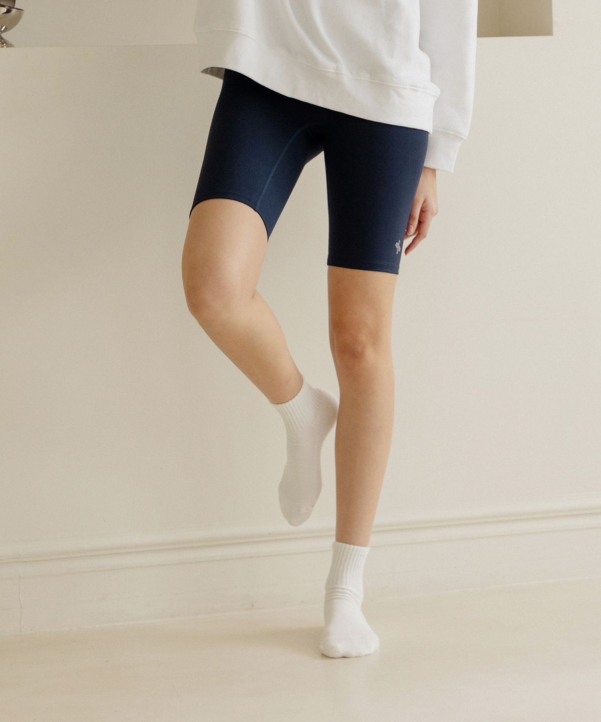 스튜디오 싹스탑(STUDIO SOCKSTOP) [6PACK] 여자 스포츠 쿠션 미들삭스 10 COLORS