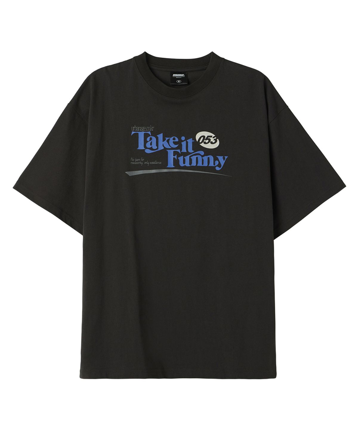 어반에이지(URBANAGE) [2PACK] Take It Funny 053 오버 반팔 (4COLOR)
