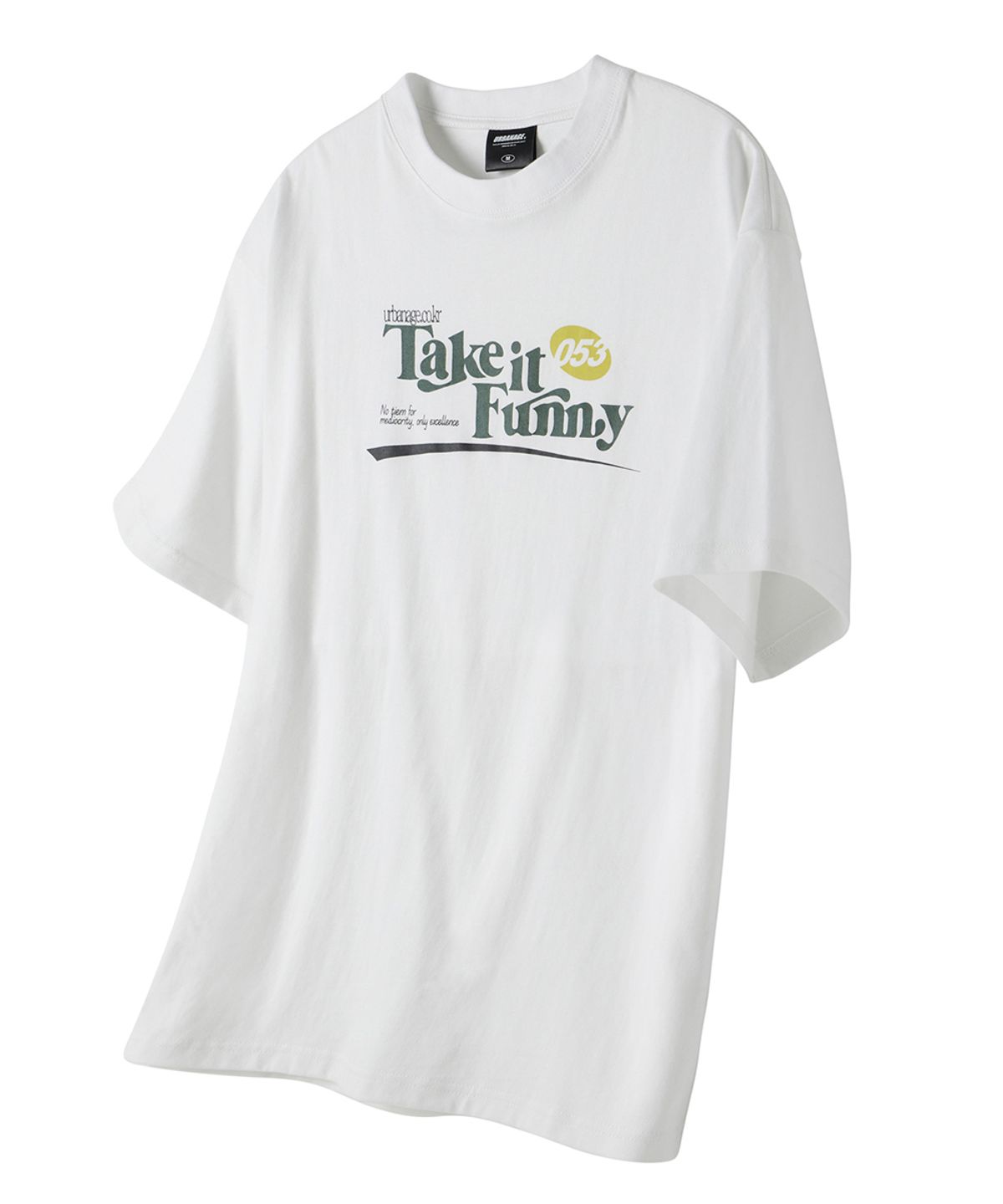 어반에이지(URBANAGE) [2PACK] Take It Funny 053 오버 반팔 (4COLOR)