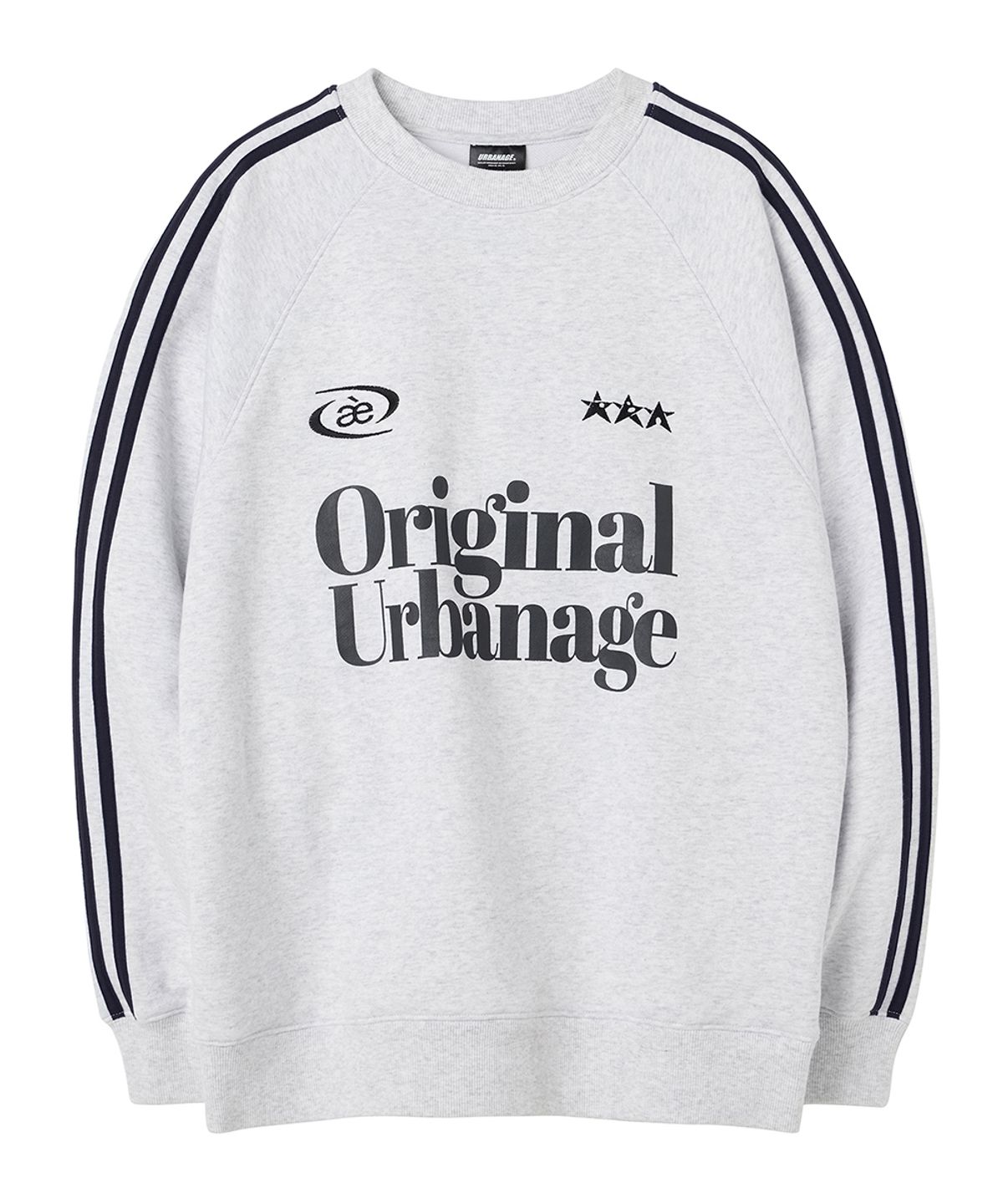 어반에이지(URBANAGE) [2PACK] 오리지날 어반에이지 나그랑 맨투맨 (3COLOR)