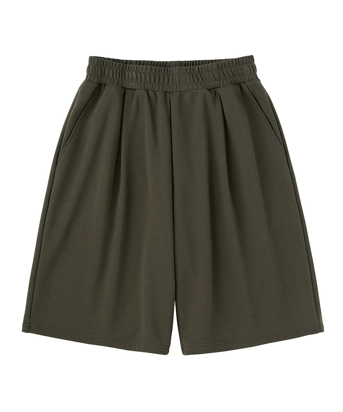 어반에이지(URBANAGE) [2PACK] 버뮤다 와이드 스웨트 숏 팬츠 (3COLOR)