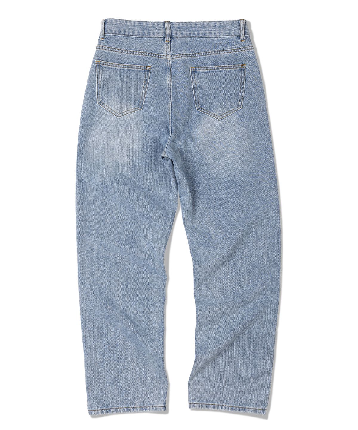 디 그랜드 마틴(DE GRAND MATIN) SEMI WIDE DENIM PANTS_LIGHT INDIGO