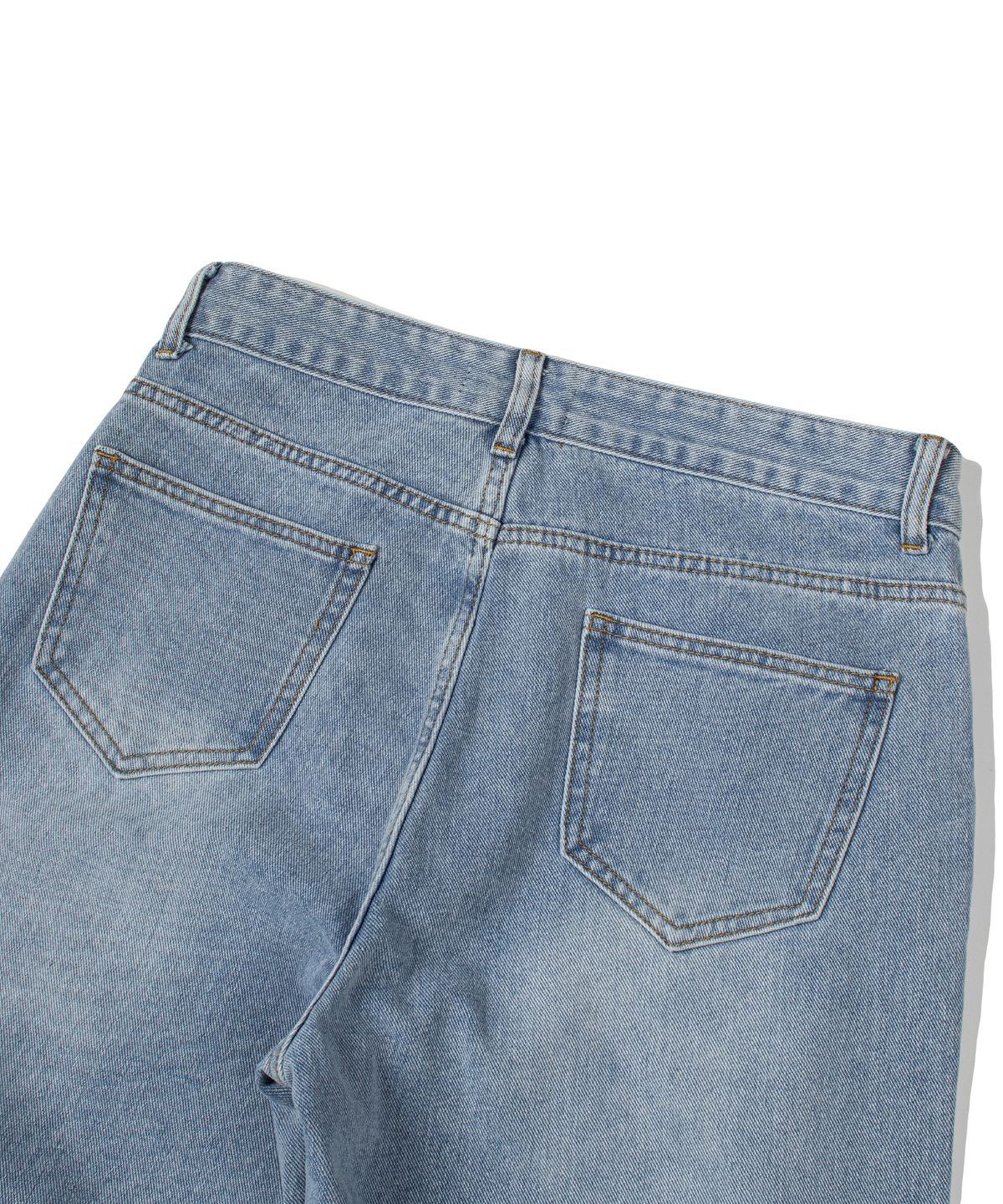 디 그랜드 마틴(DE GRAND MATIN) SEMI WIDE DENIM PANTS_LIGHT INDIGO