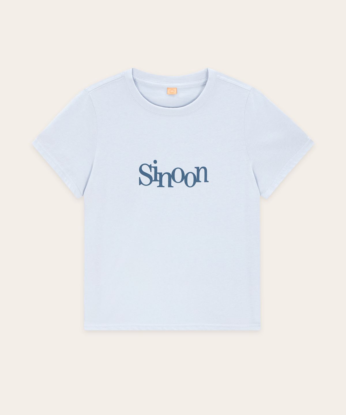 시눈(SINOON) Sinoon Signature Logo T-Shirts (Sky Blue)
